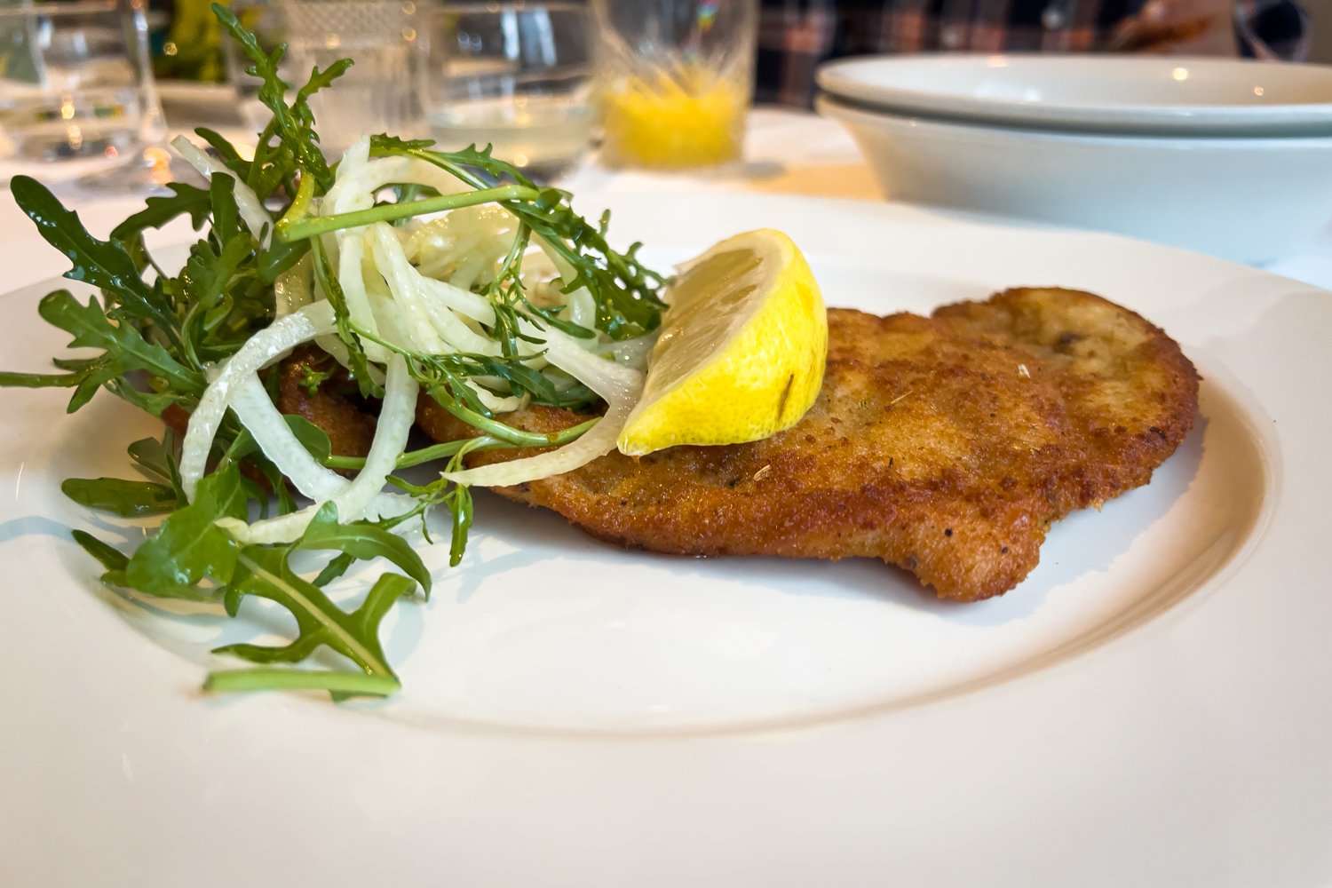  Pollo alla milanese: Not had this for awhile and, again, another decent take on this dish. 