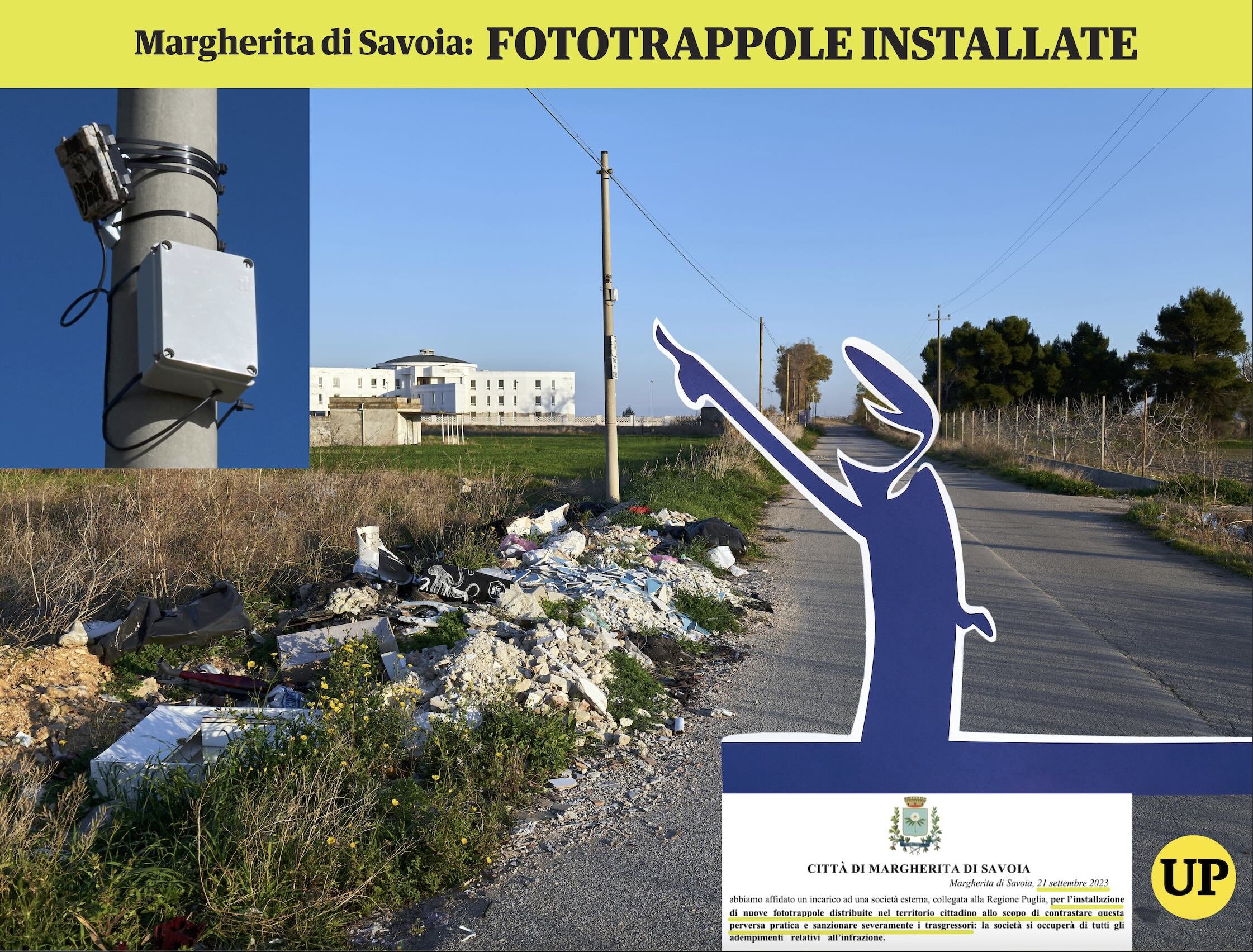 Fototrappole installate a Margherita di Savoia.jpg