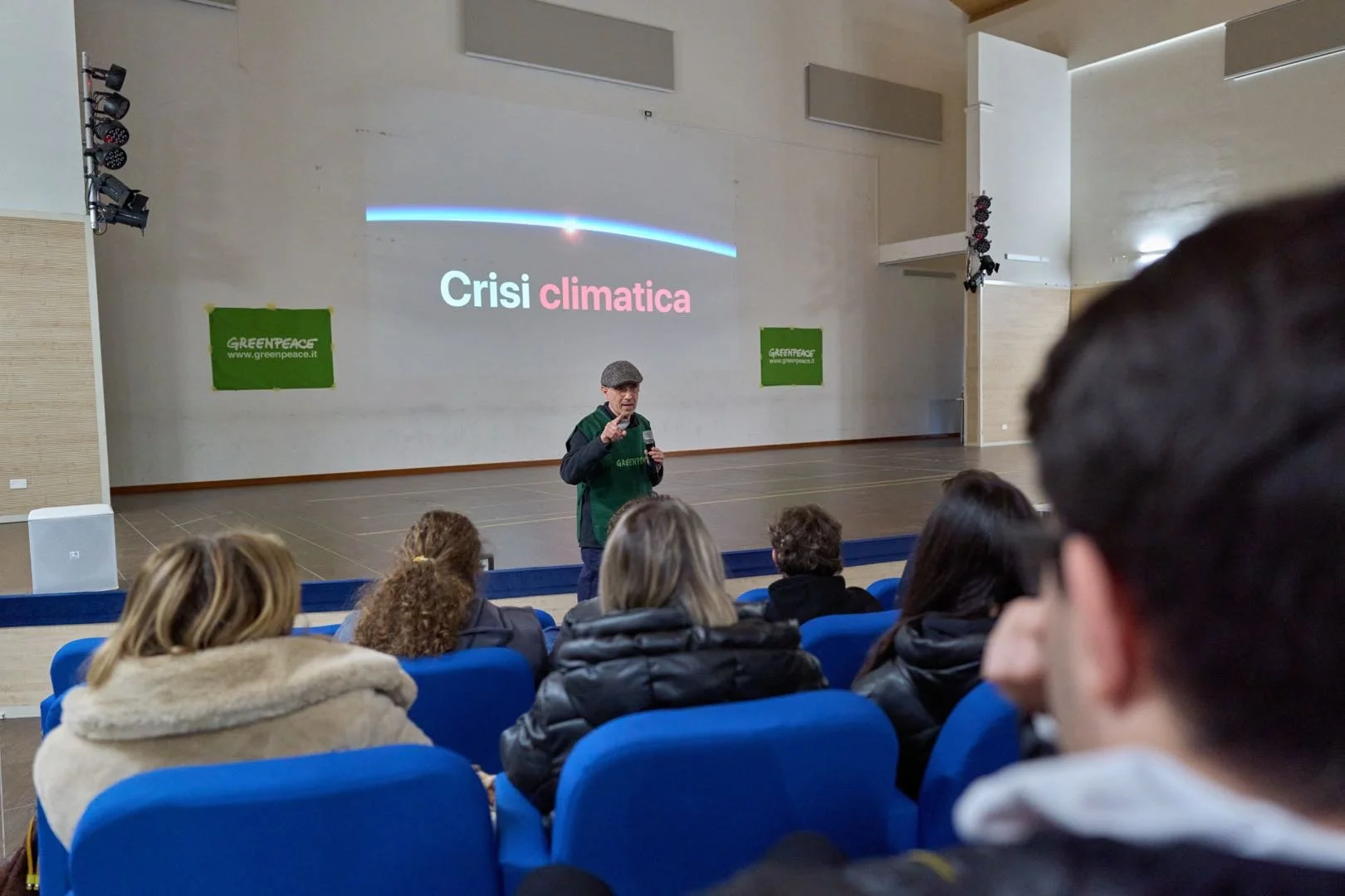 Greenpeace incontra l’IISS Dell’Aquila-Staffa per parlare della crisi climatica