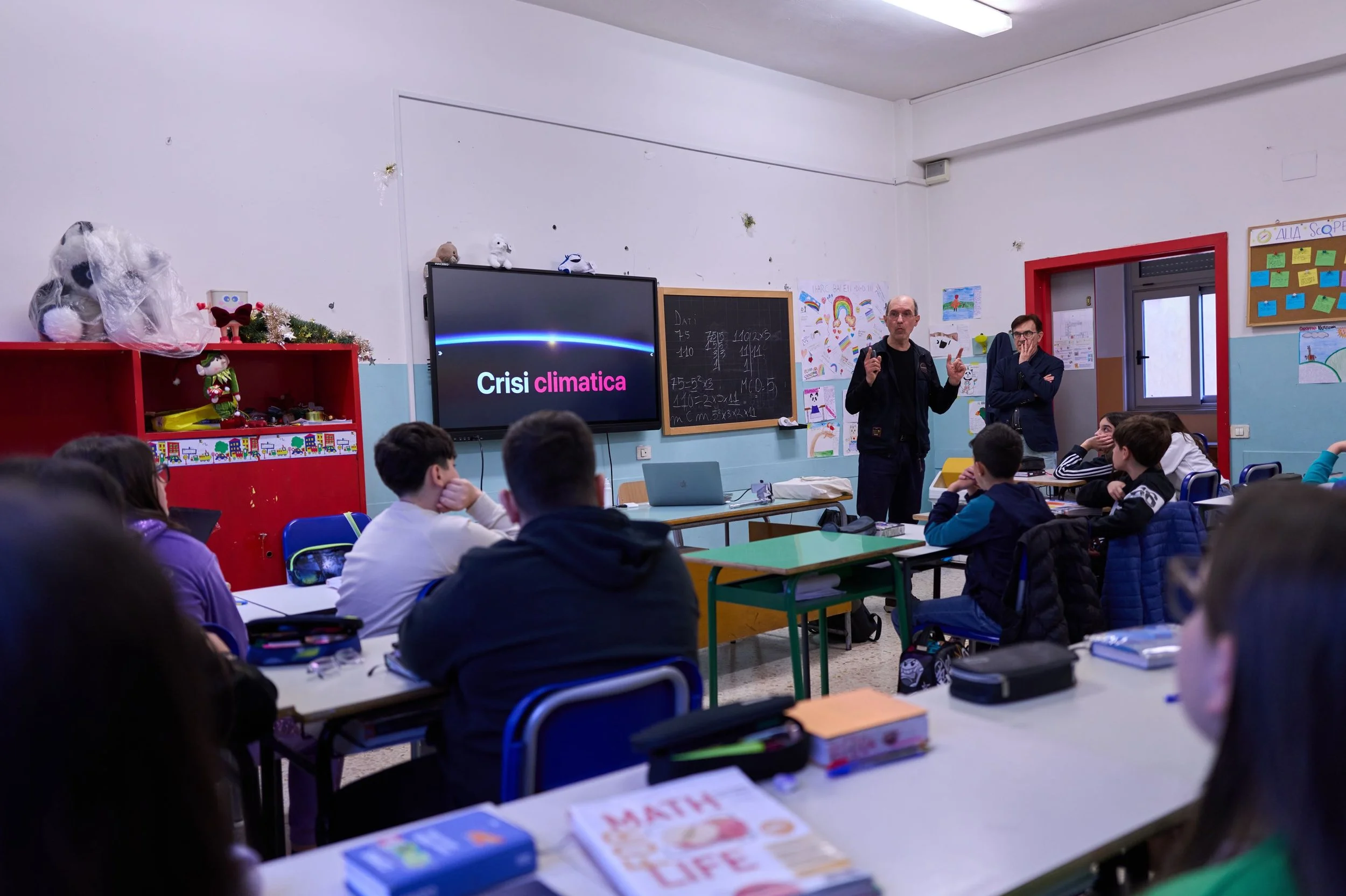 Greenpeace incontra gli alunni di I E dell’Istituto Comprensivo De Amicis - Giovanni XXIII