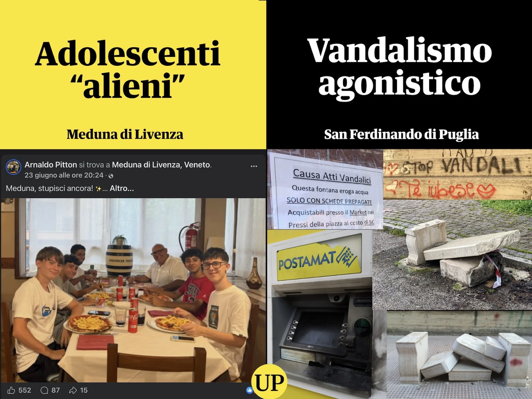 Adolescenti “alieni” a Meduna di Livenza
