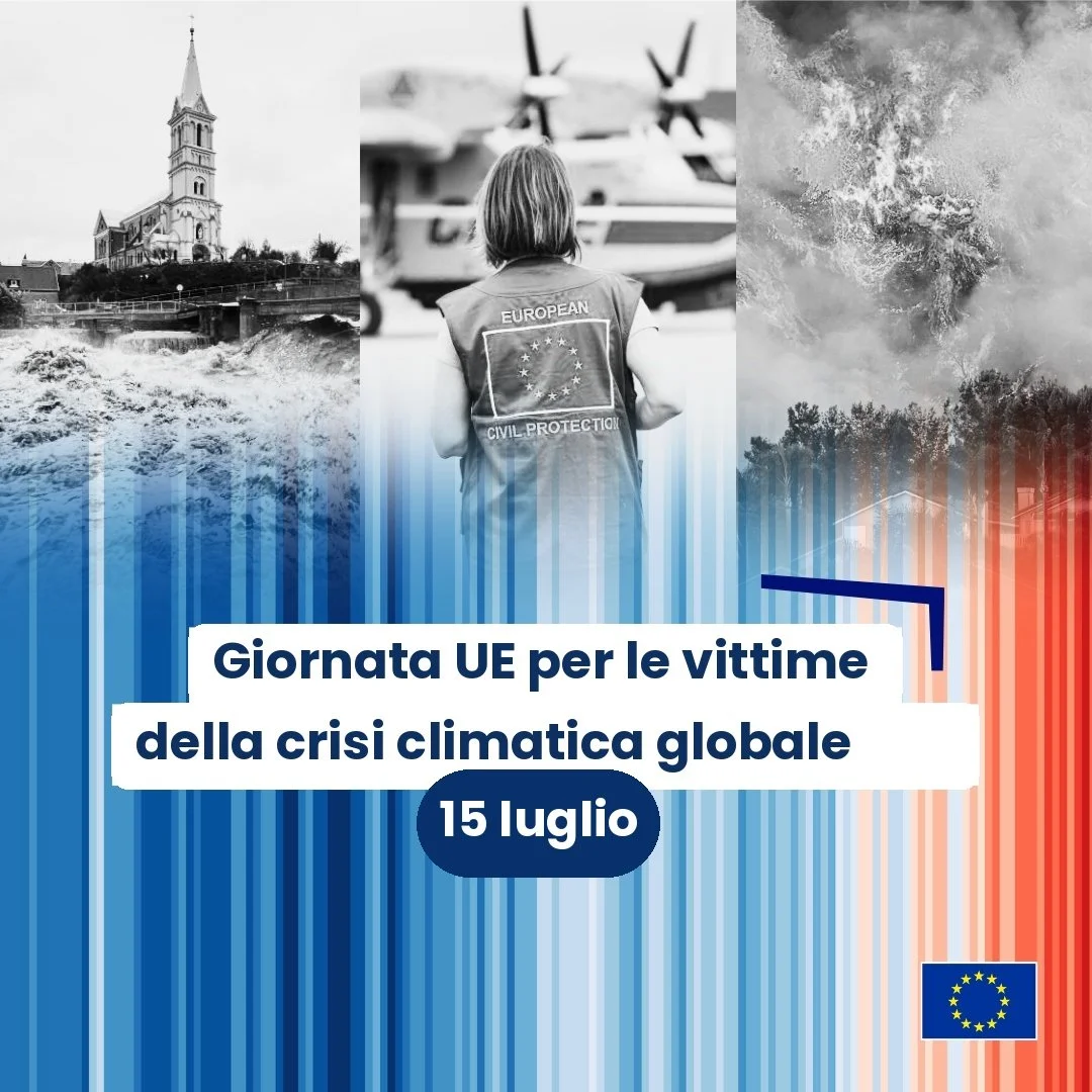 15 luglio - Giornata europea per le vittime della crisi climatica globale