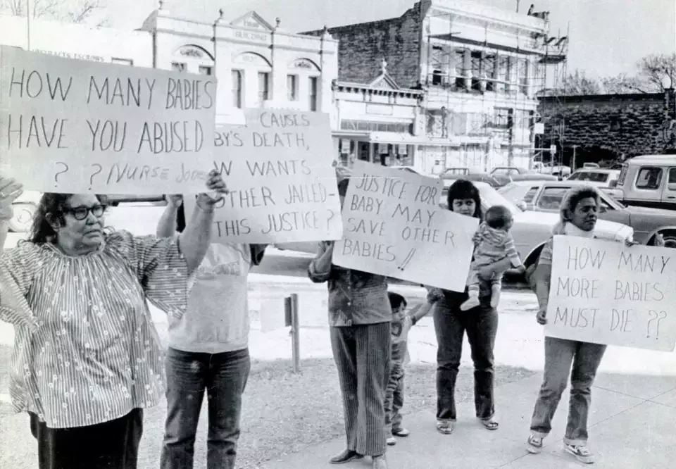 Genene Jones Protest
