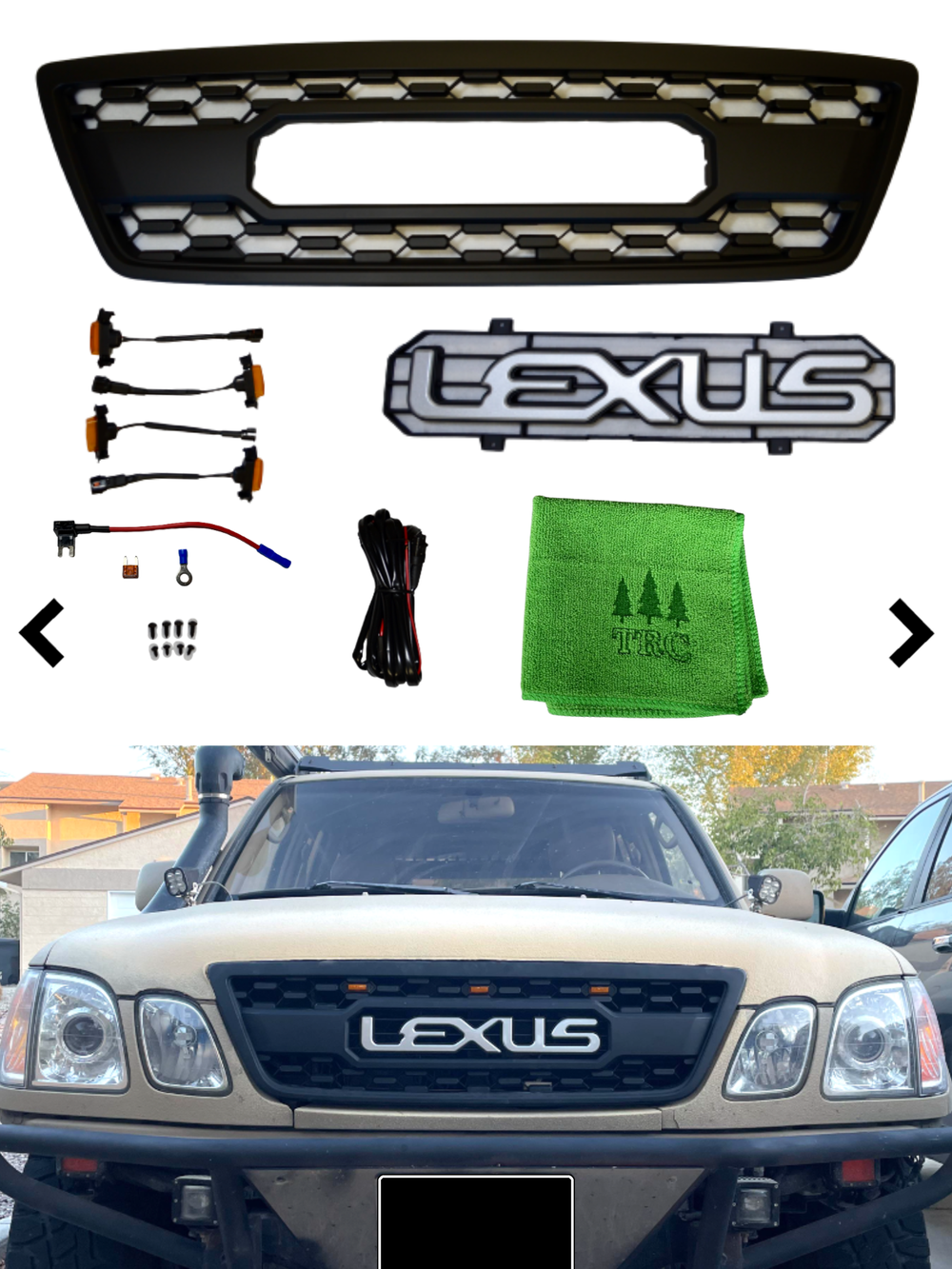 2005 Lexus GX Front Bumper Cover (Standard Line) - Replace LX1000140