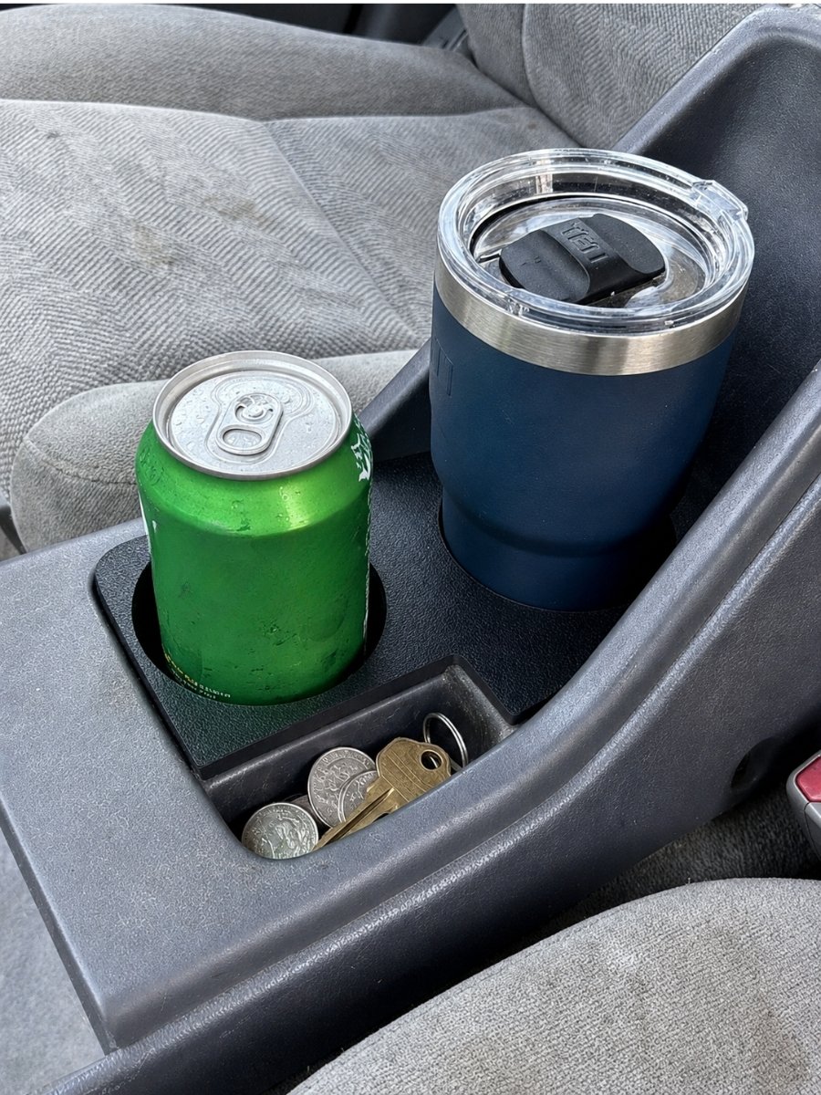 1997 2000 Tacoma Cup Holder Insert Installed.jpg