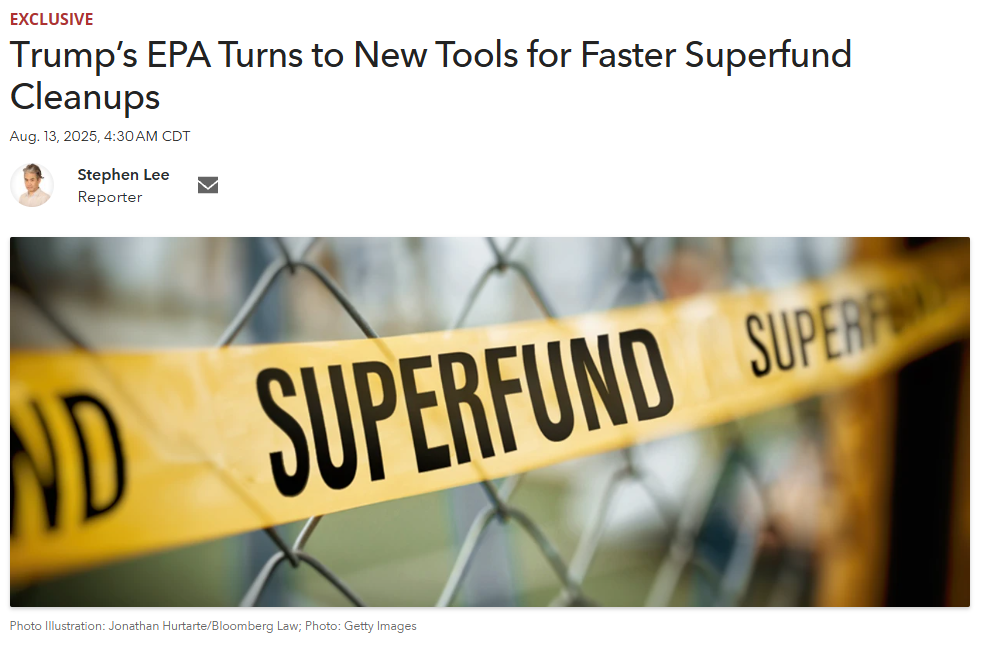 Bloomberg News: Will EPA Tackle “Frustrating Delays” At San Jac Superfund Site?