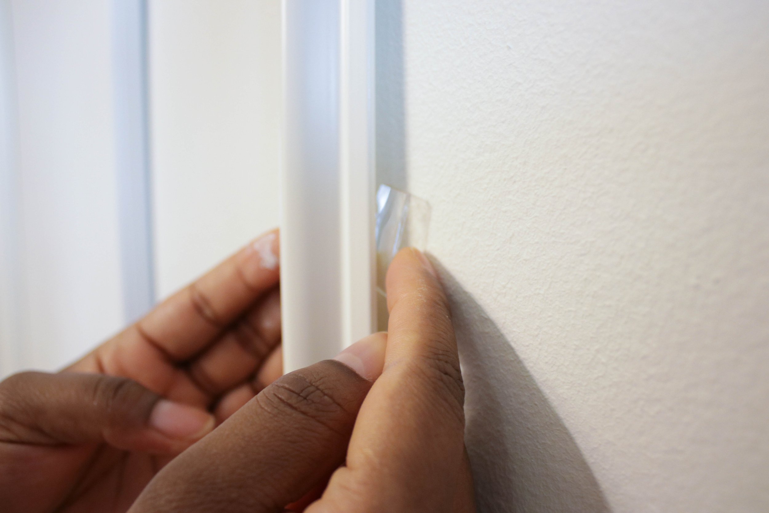 The Best Way to Do Renter Friendly Wall Molding • The Page Edit