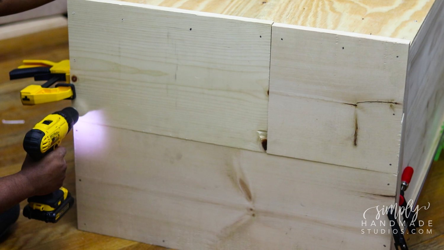 Check out this easy idea on how to build a #DIY storage cabinet