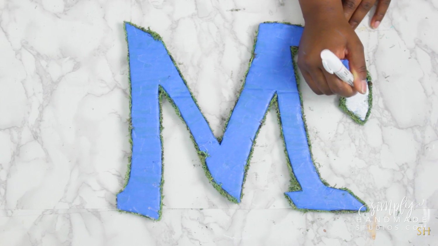 DIY Moss Covered Letters {Wedding Wednesday} - Life at Cloverhill