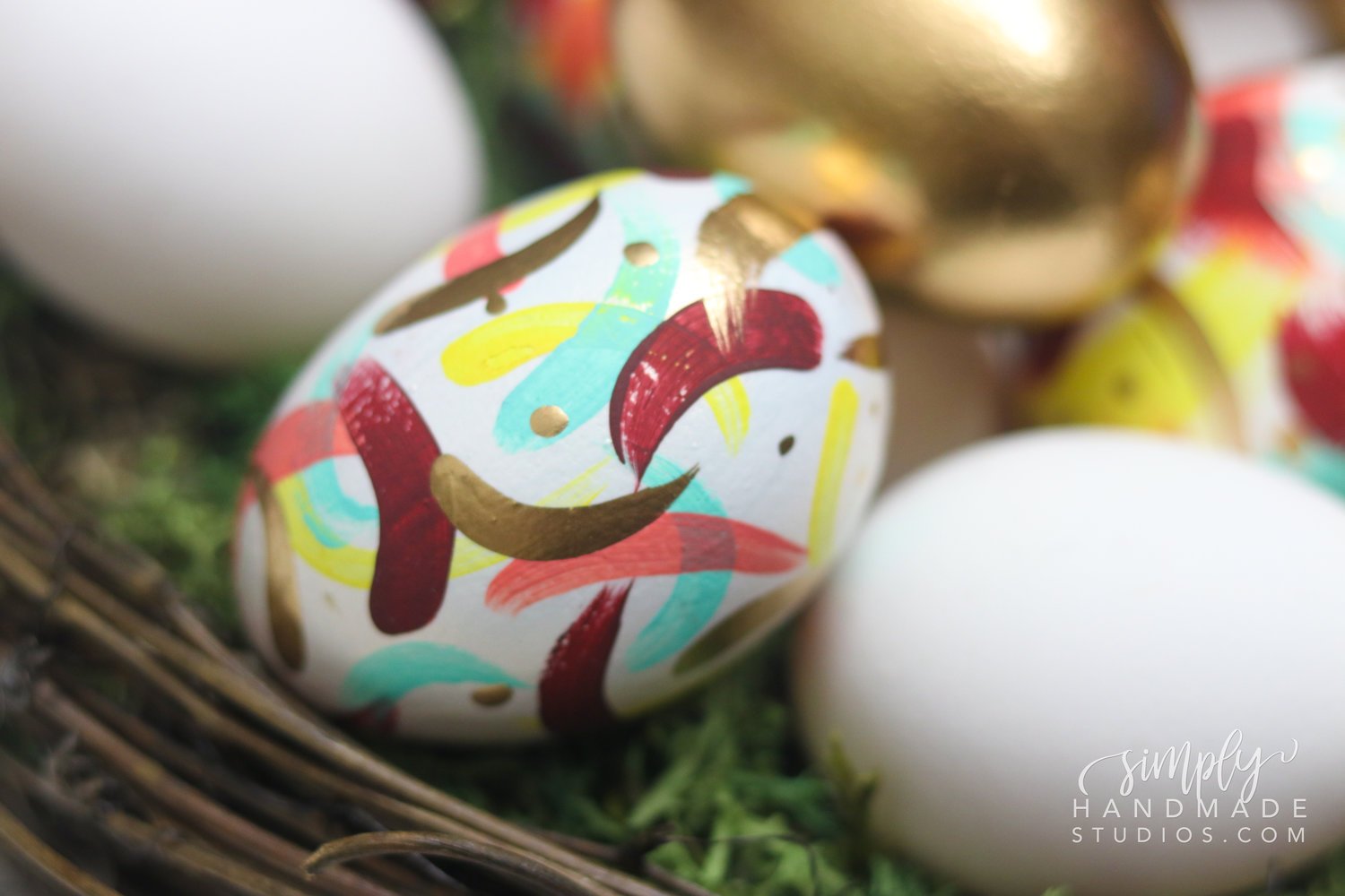 3 EASY Easter Egg Decorating Ideas — SIMPLY HANDMADE STUDIOS