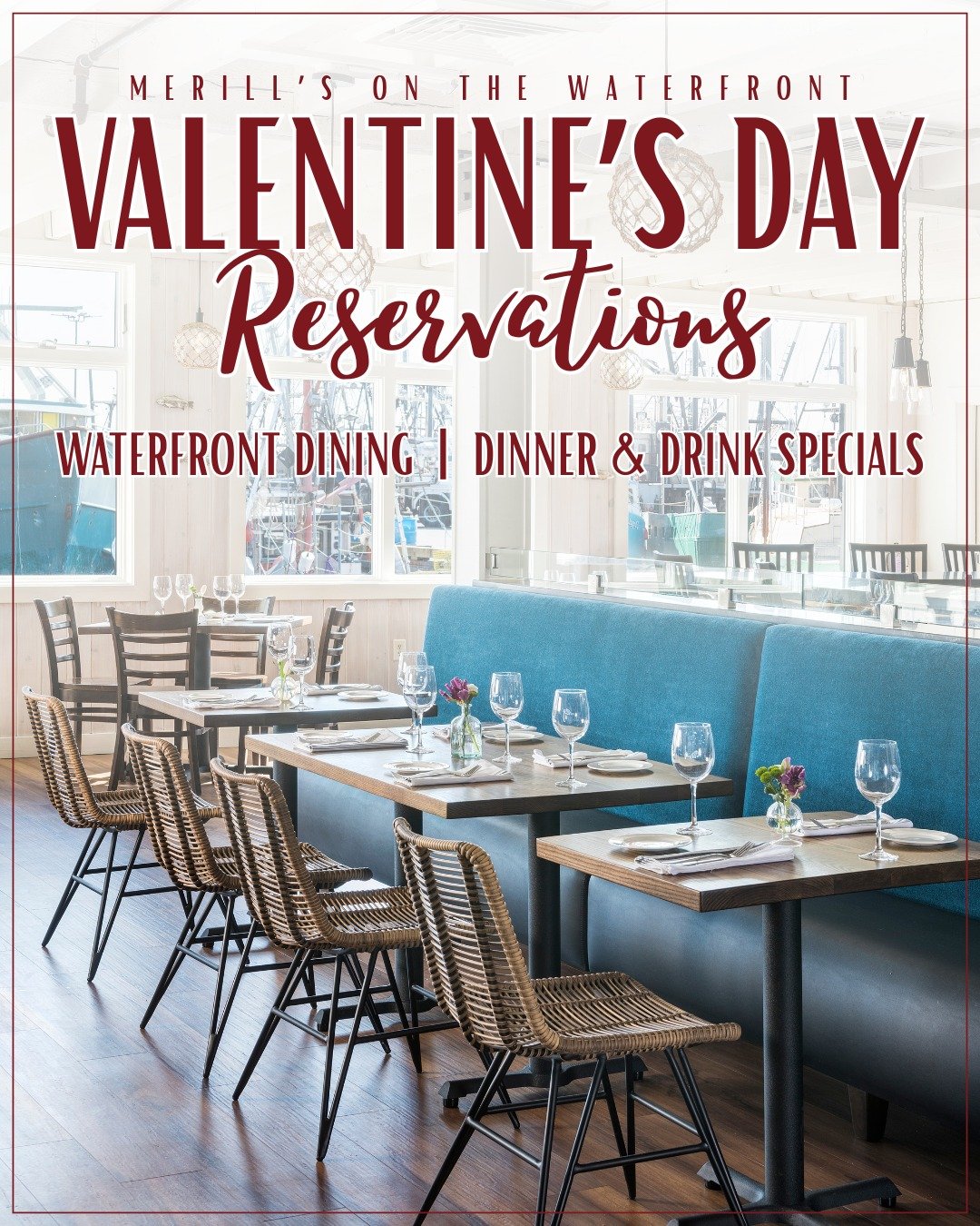 Reserve your table for Valentine's Day! ❤️

View our menu and make a reservation online at the link in our bio.