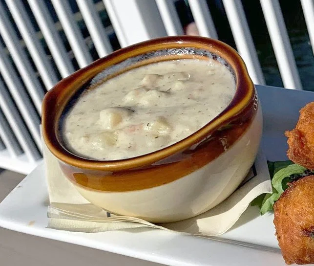 A trip to New Bedford isn't complete without a bowl of our award-winning Clam Chowder! 🥣🌊

Whether you're a local or just passing through, come see why it's a guest favorite. Tap the link in our bio to make a reservation and taste it for yourself!
