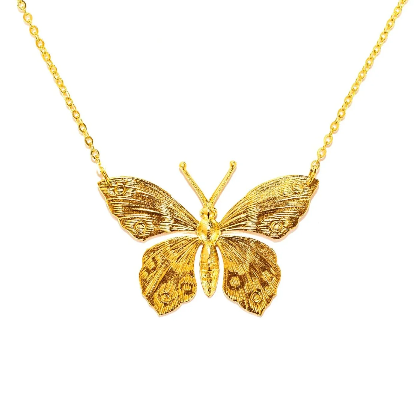 Collier papillon Machaon