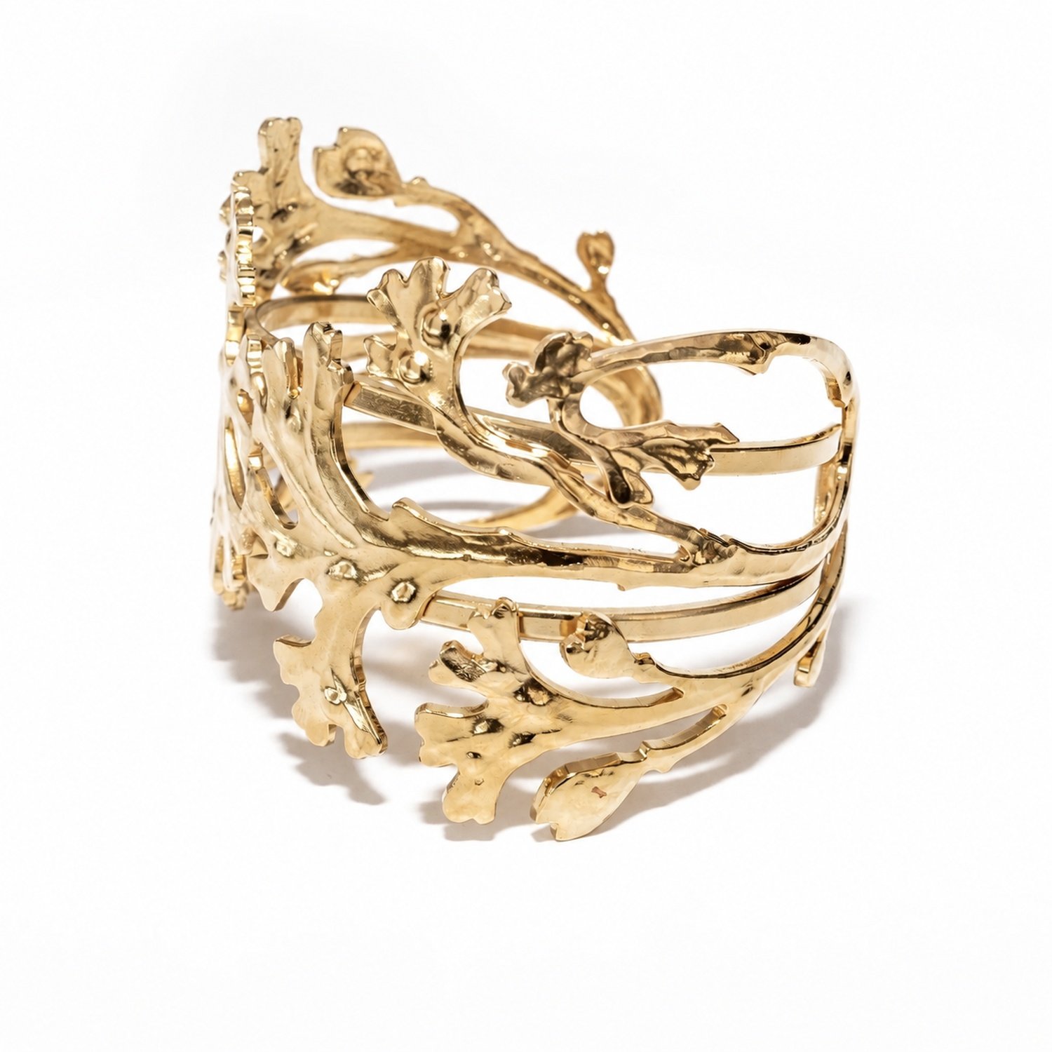 Coral Cuff Bracelet