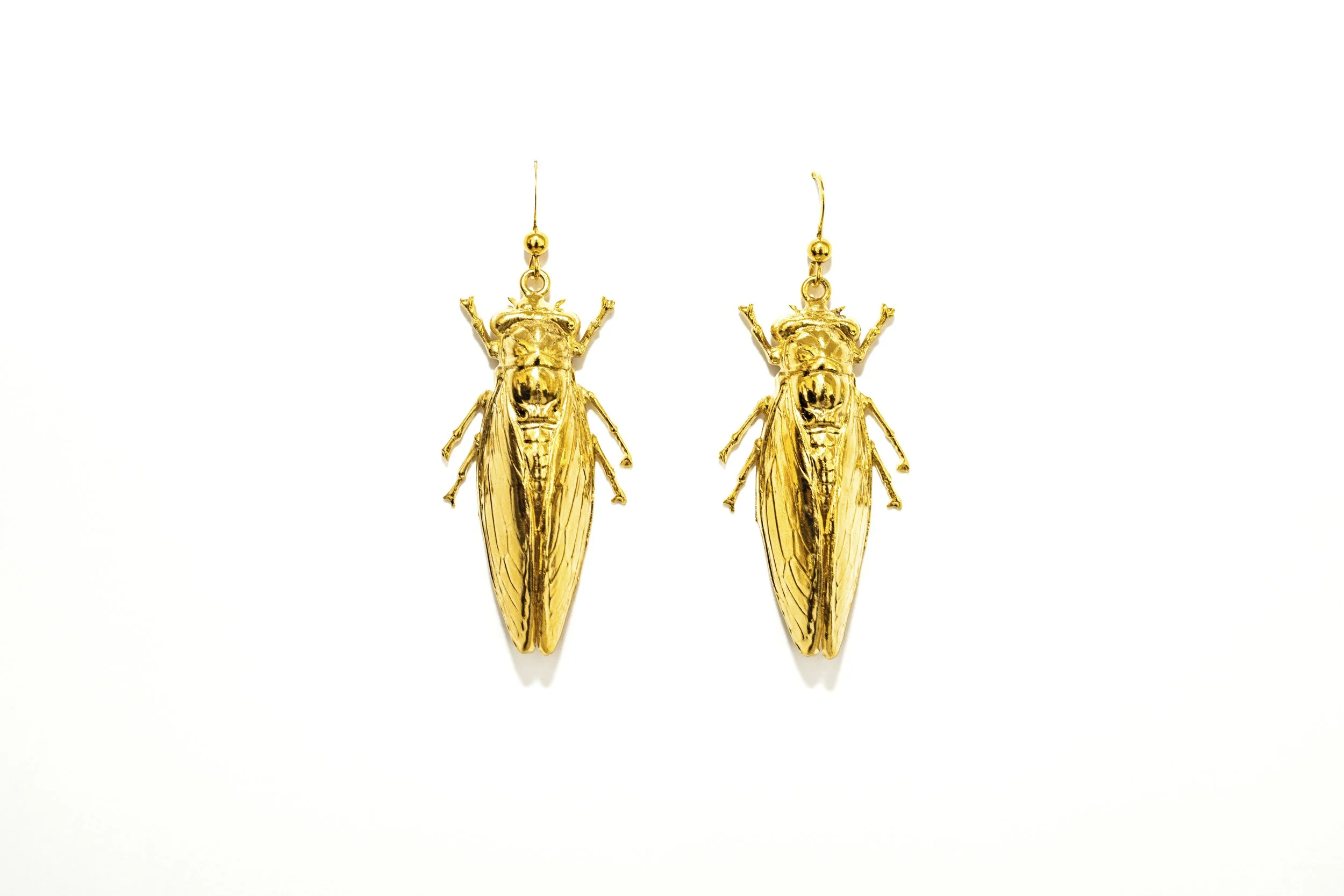 Boucles d’oreilles cigales