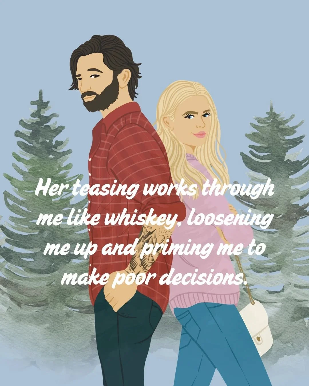When I tell you this man has been pining! He's just waiting for permission to show Wren his feelings.
Pining. Yearning. Down bad. Obsessed.
Shepherd fits it all.
We like guys who are all in right?
#fictionalmen #bookboyfriend #yearning #piningher