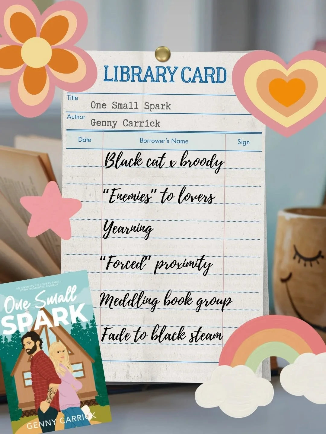 The Love in Sunshine series are for when you want to read cozy, low-angst romcoms full of green flag heroes and relatable heroines.&nbsp;

Expect men wearing flannel leaning in doorways while they flirt with delightfully awkward women.

#romcomreader