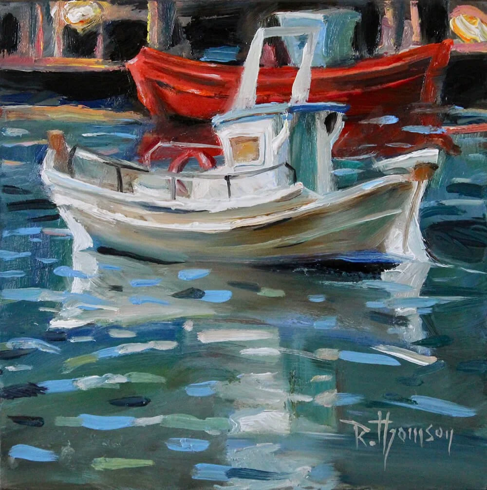 Kalispera   8” x 10"   Oil on Panel