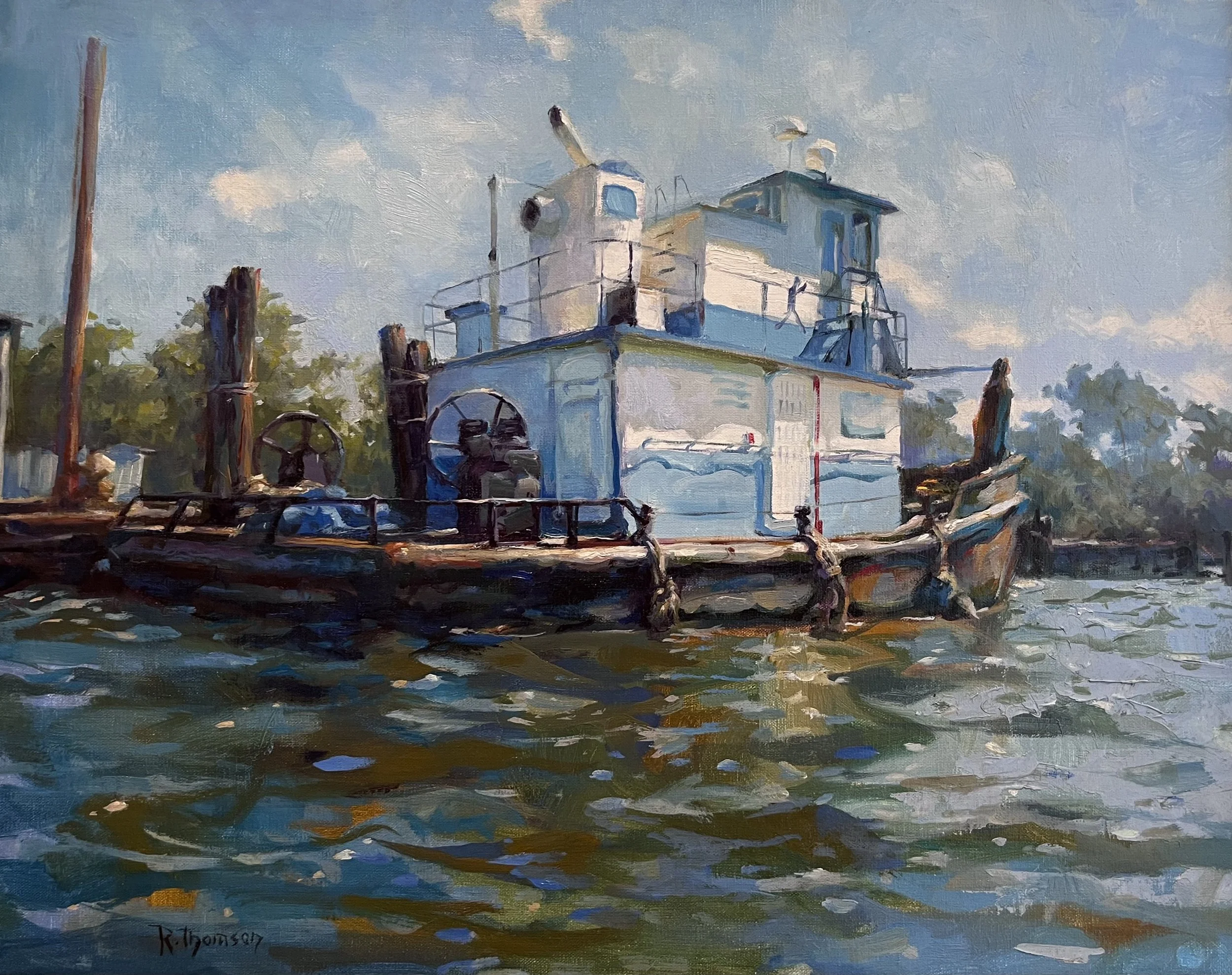 Chugga-Chug    16"x 20"  Oil on Linen