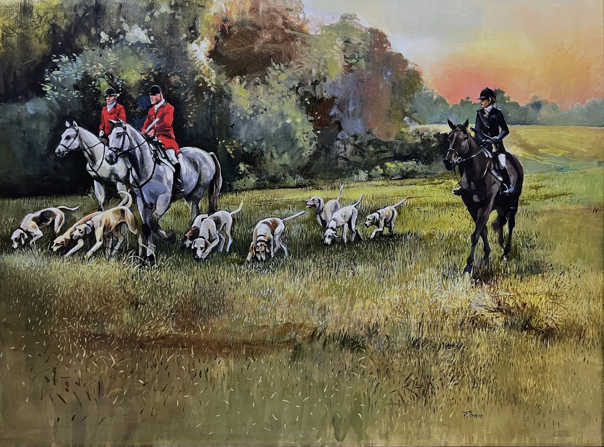 Full Regalia   30" x 40"   Oil on Linen