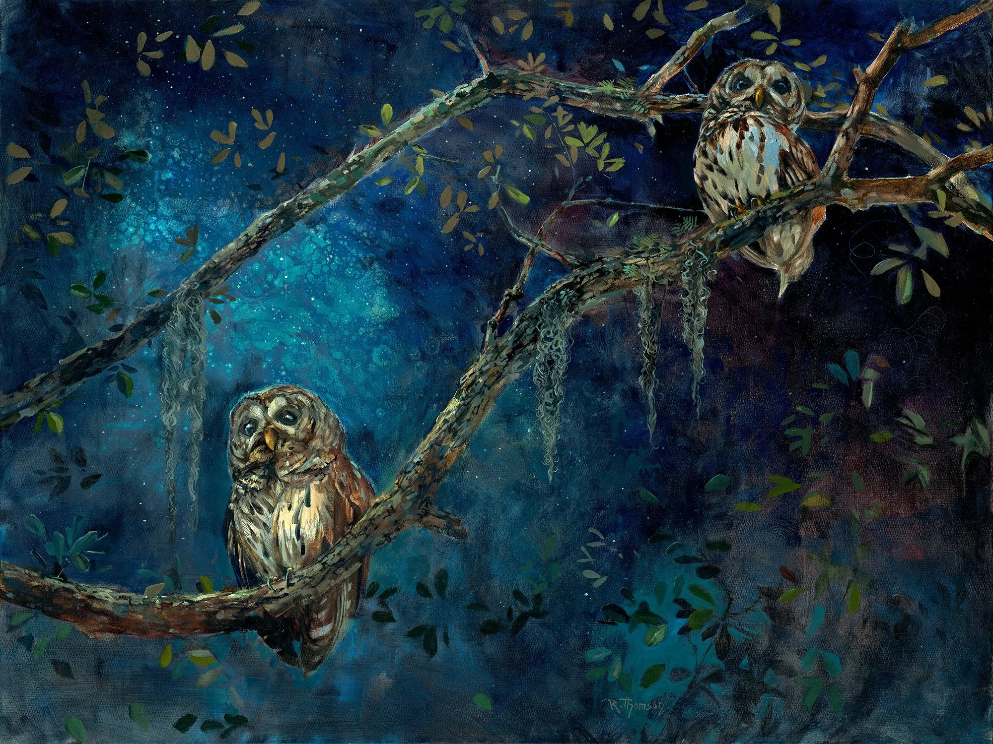 Star Gazers   30" x 40"   Oil on Linen