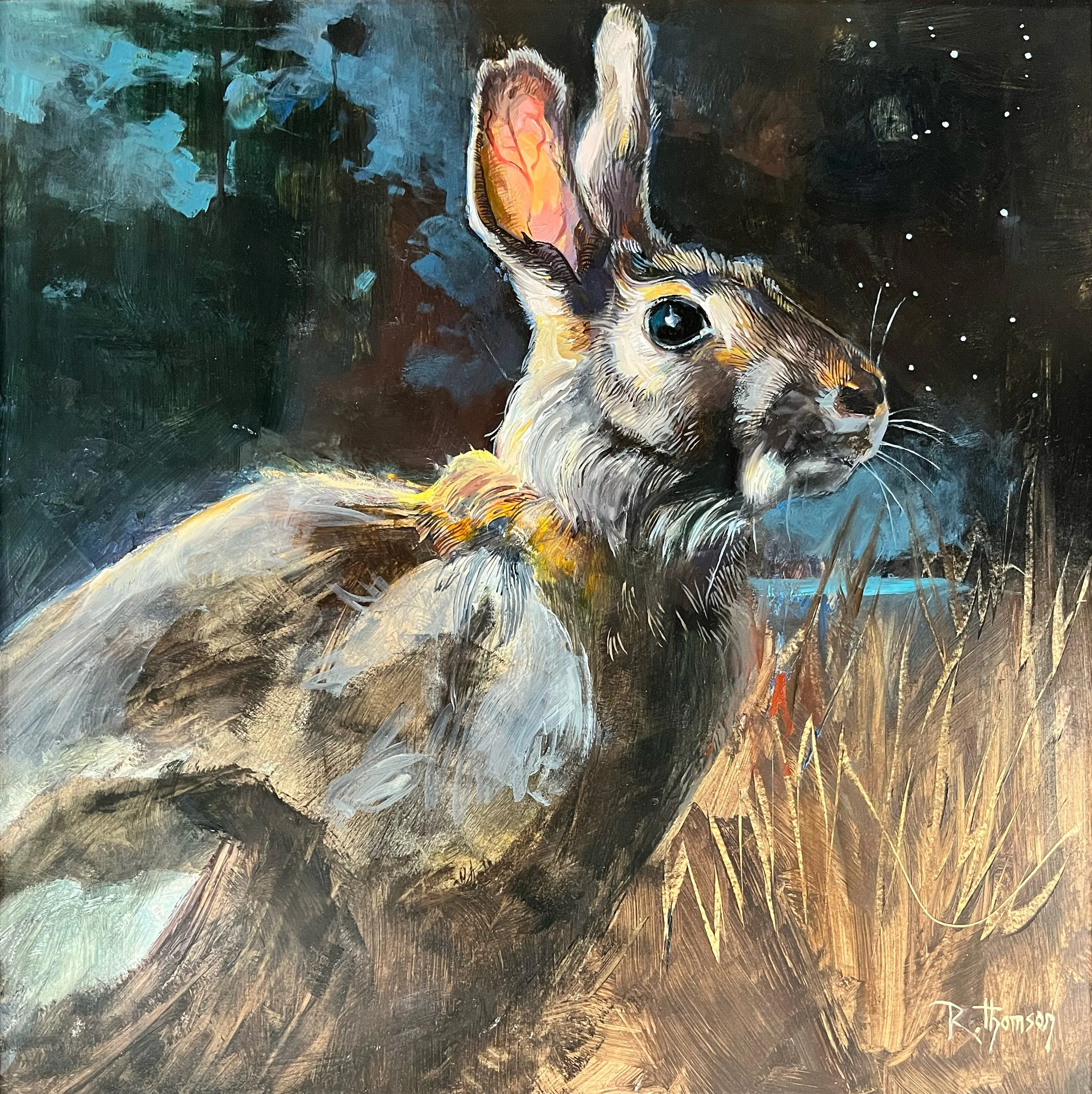 Star Light, Star Bright   12" x 12"   Oil on Panel