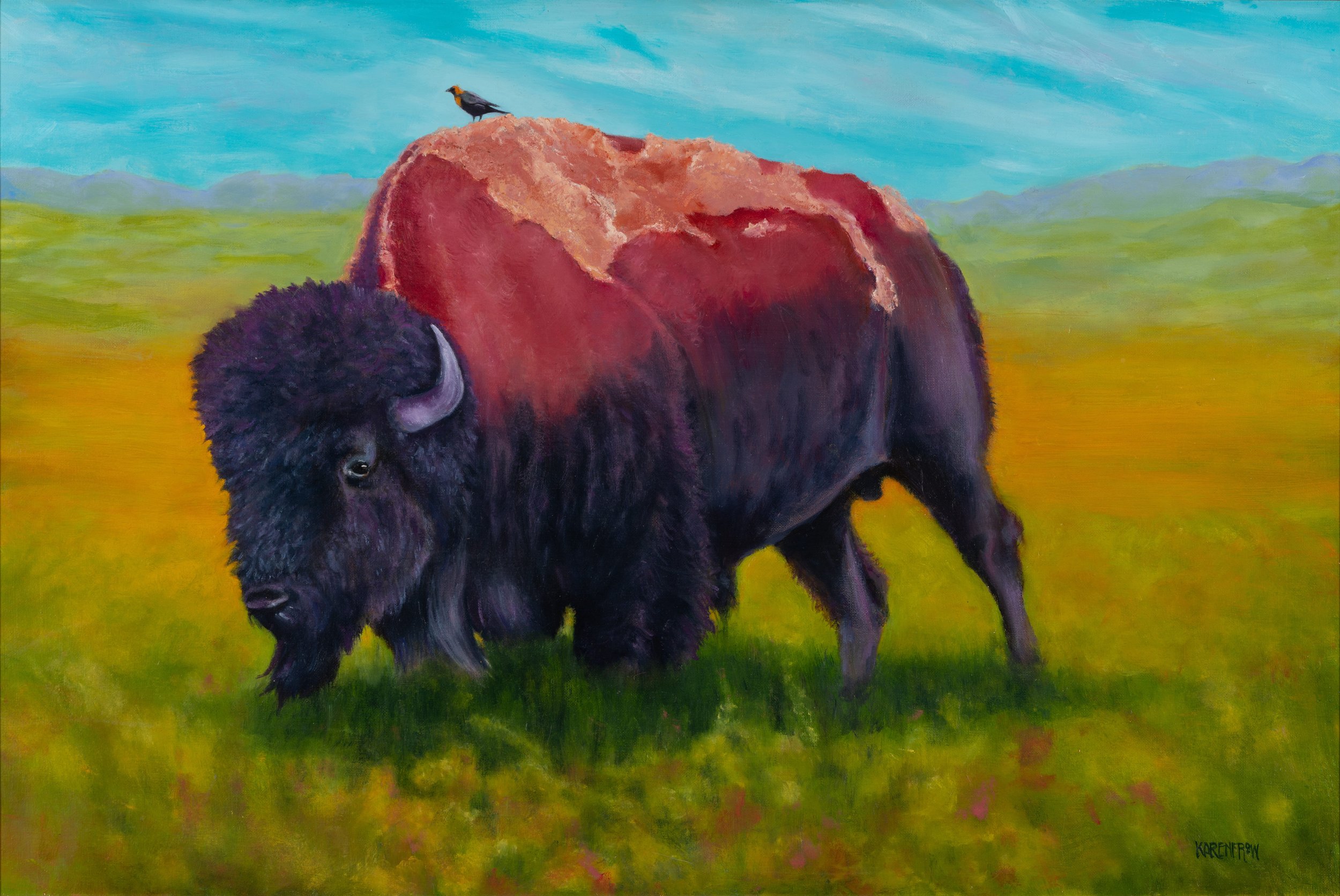 Hitchin’ a Ride
24”x36”
Oil on Stretched Canvas