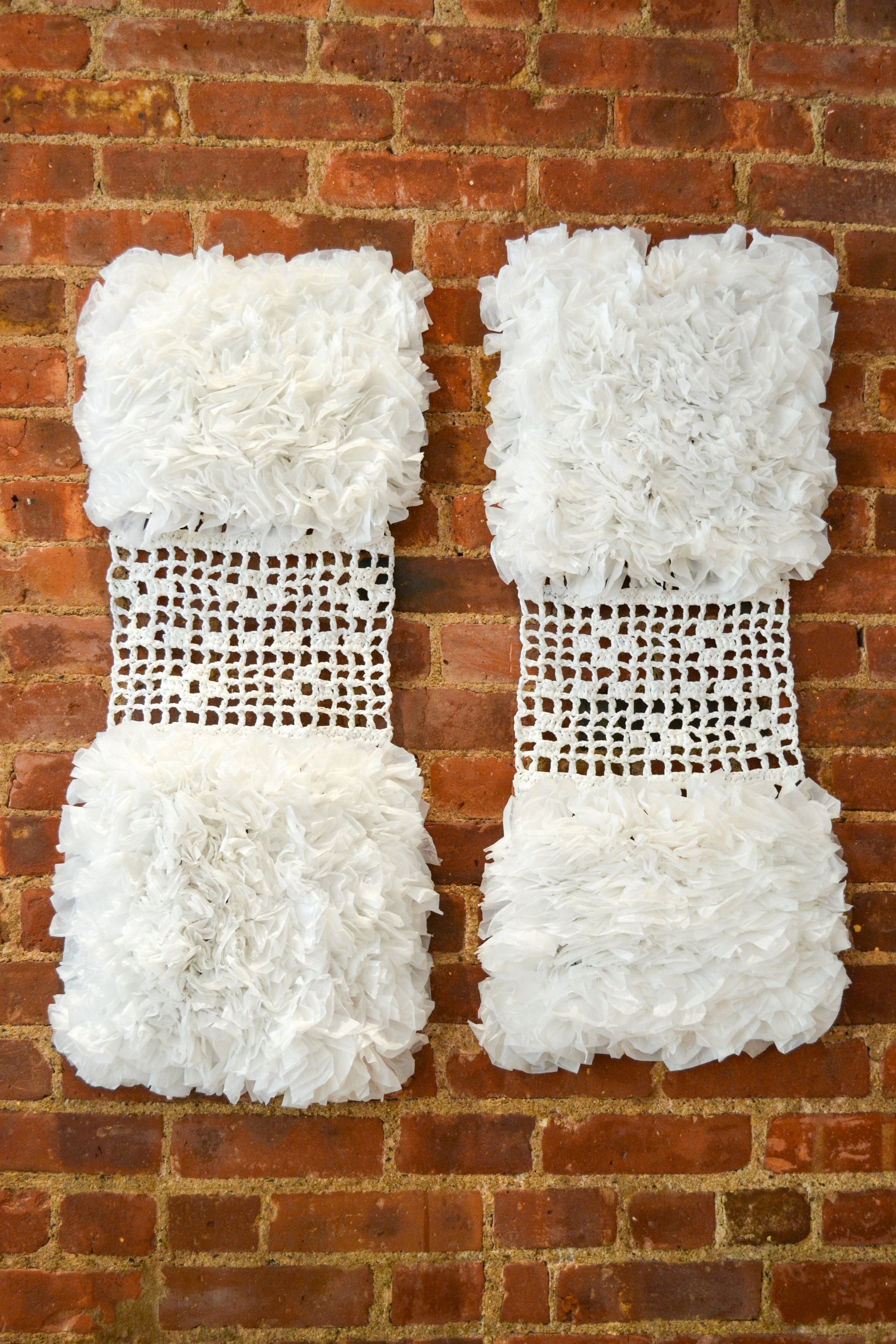 Yin & Yang - plastic bags - 28 x 14 in (each)