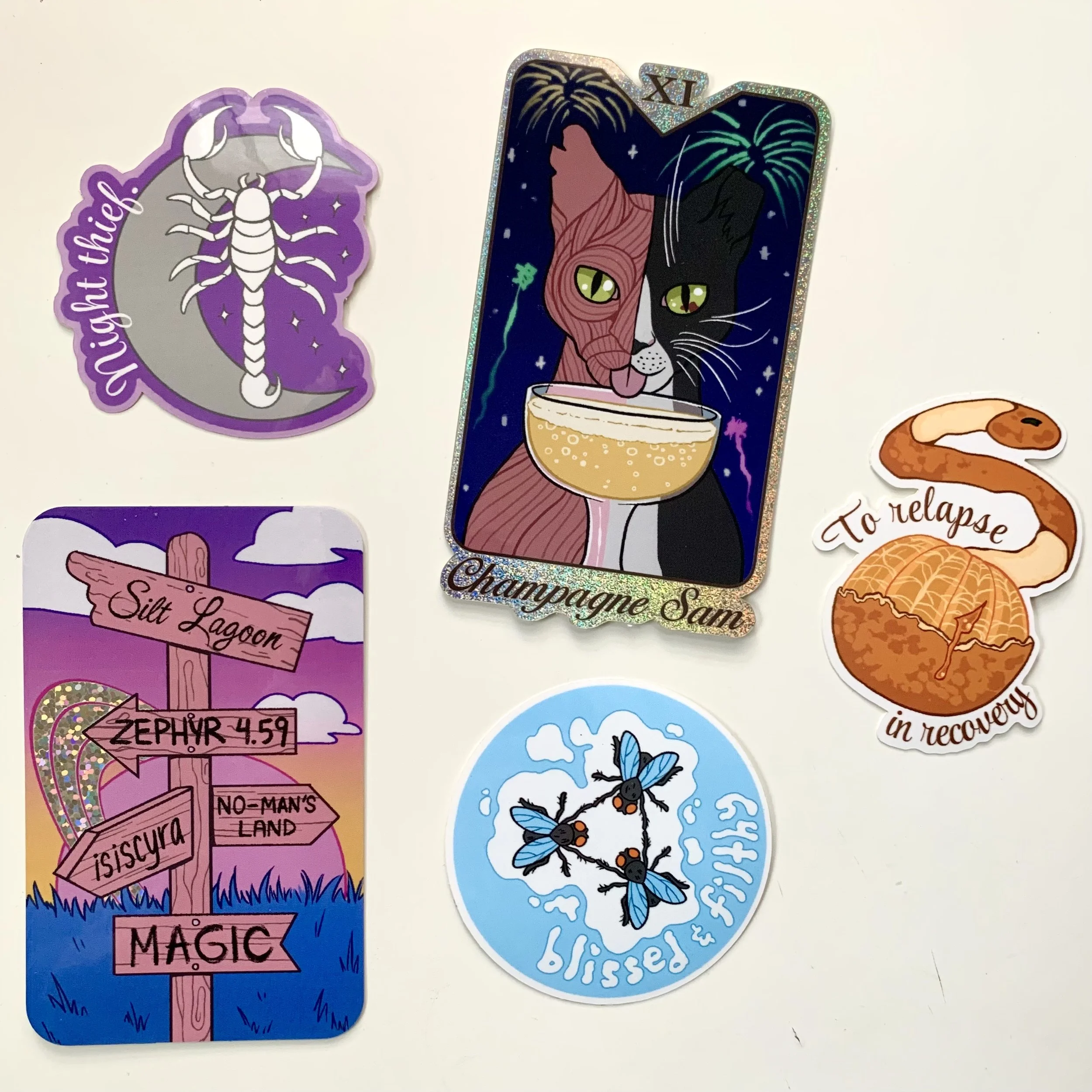 'better hands' 5 Sticker Bundle