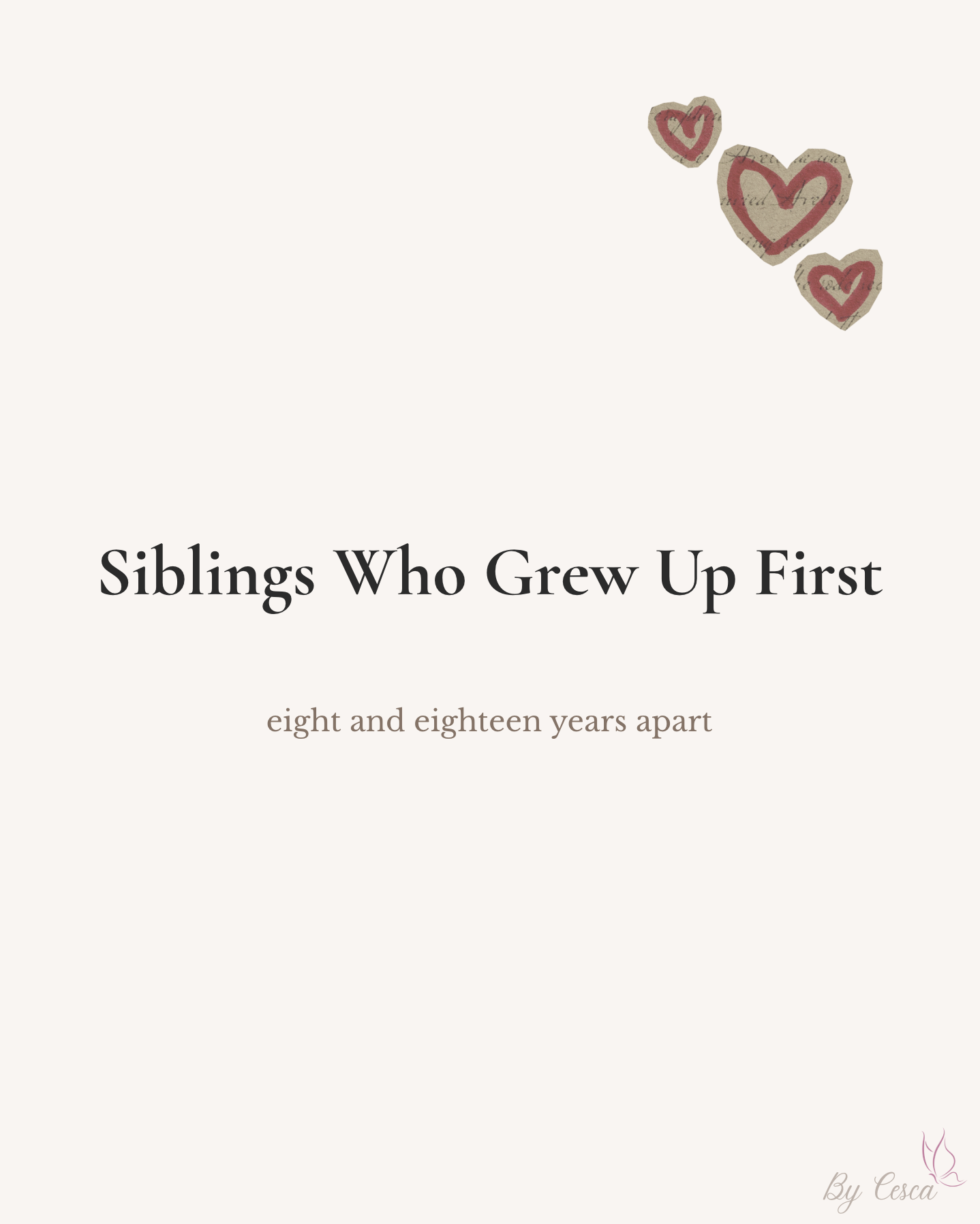 Siblings Who Grew Up First