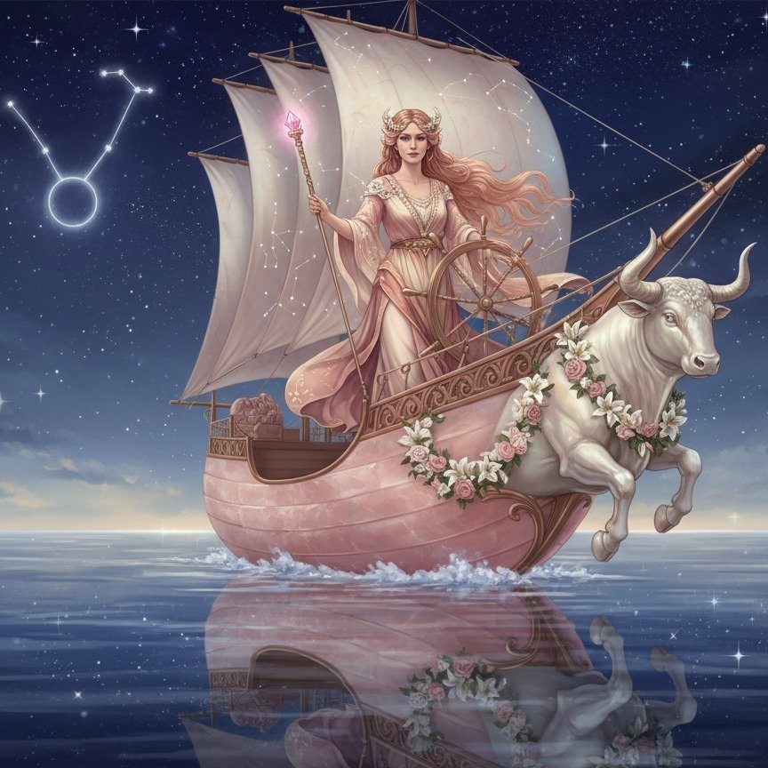 When we think of Hellenistic Astrology, we instantly think of classical planets and how they shape our chart. This is something I love to analyse in other people's charts. I have been playing with Adobe Firefly in creating an image of my Rising Sign 