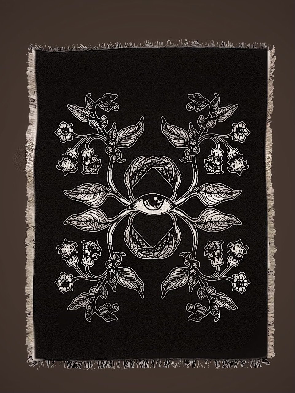 Nightshade Visions Woven Blanket