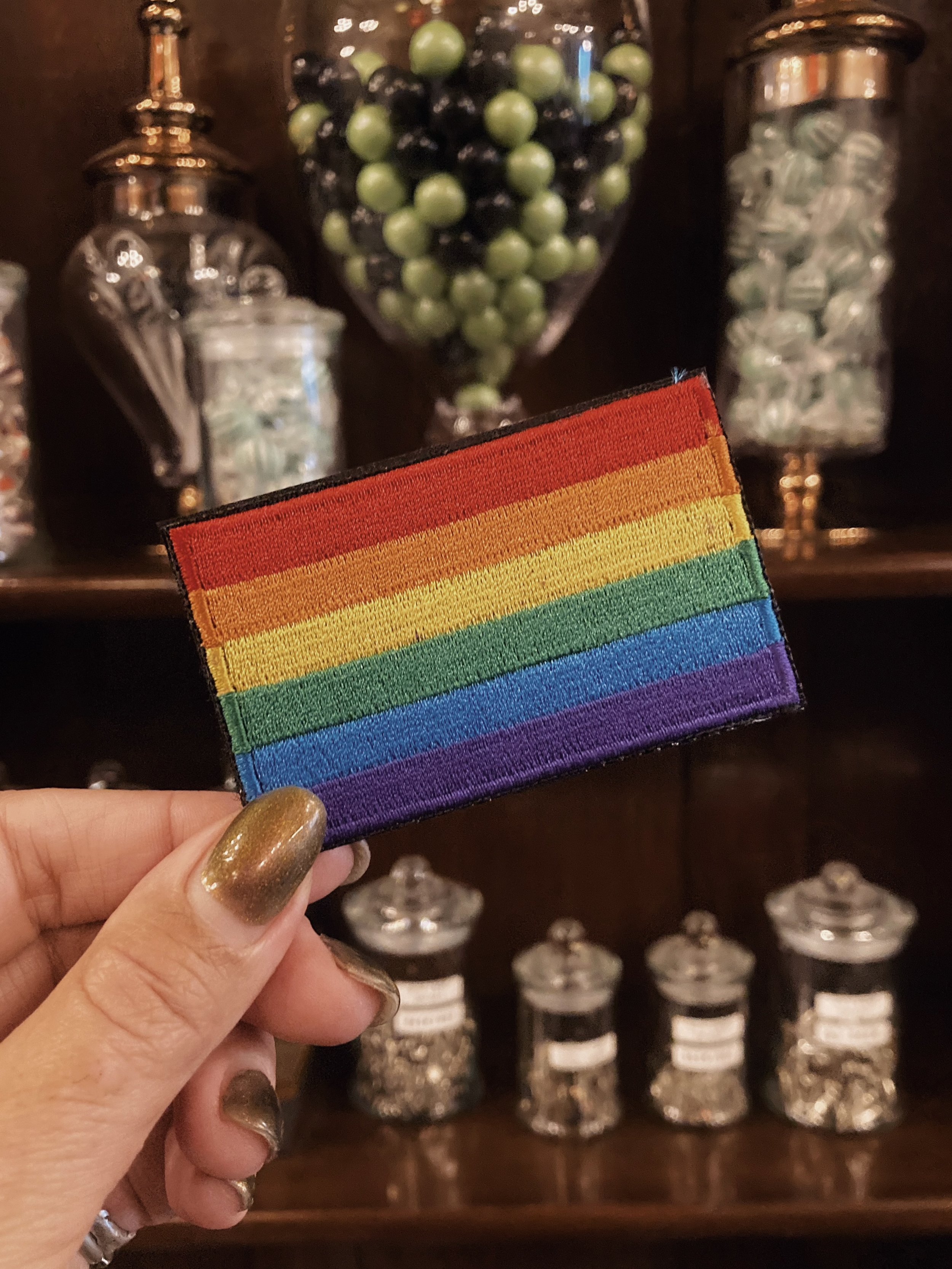 LGBTQ+ Pride Flag Patch