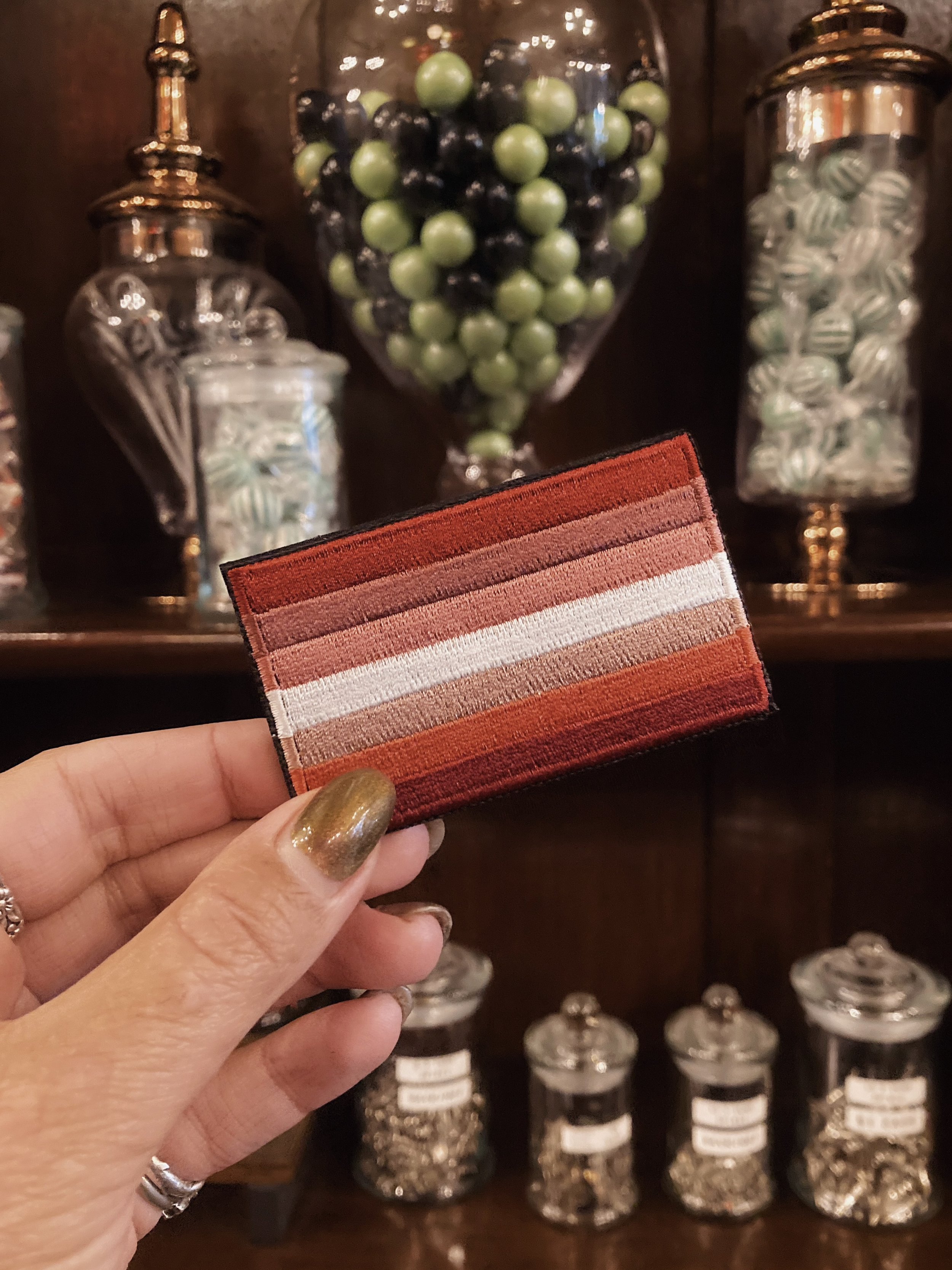 Lesbian Pride Flag Patch