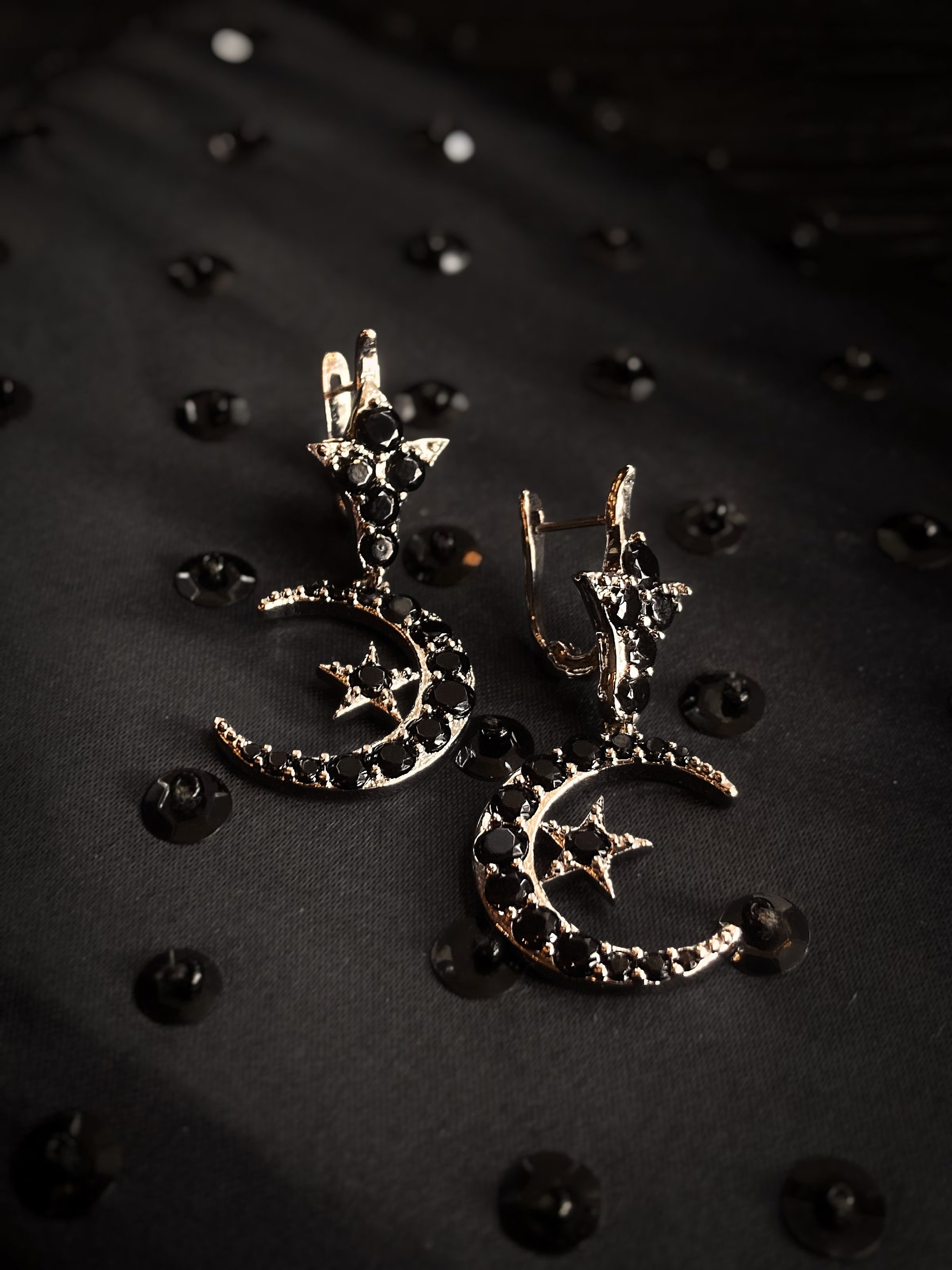 Victorian Mourning Earrings