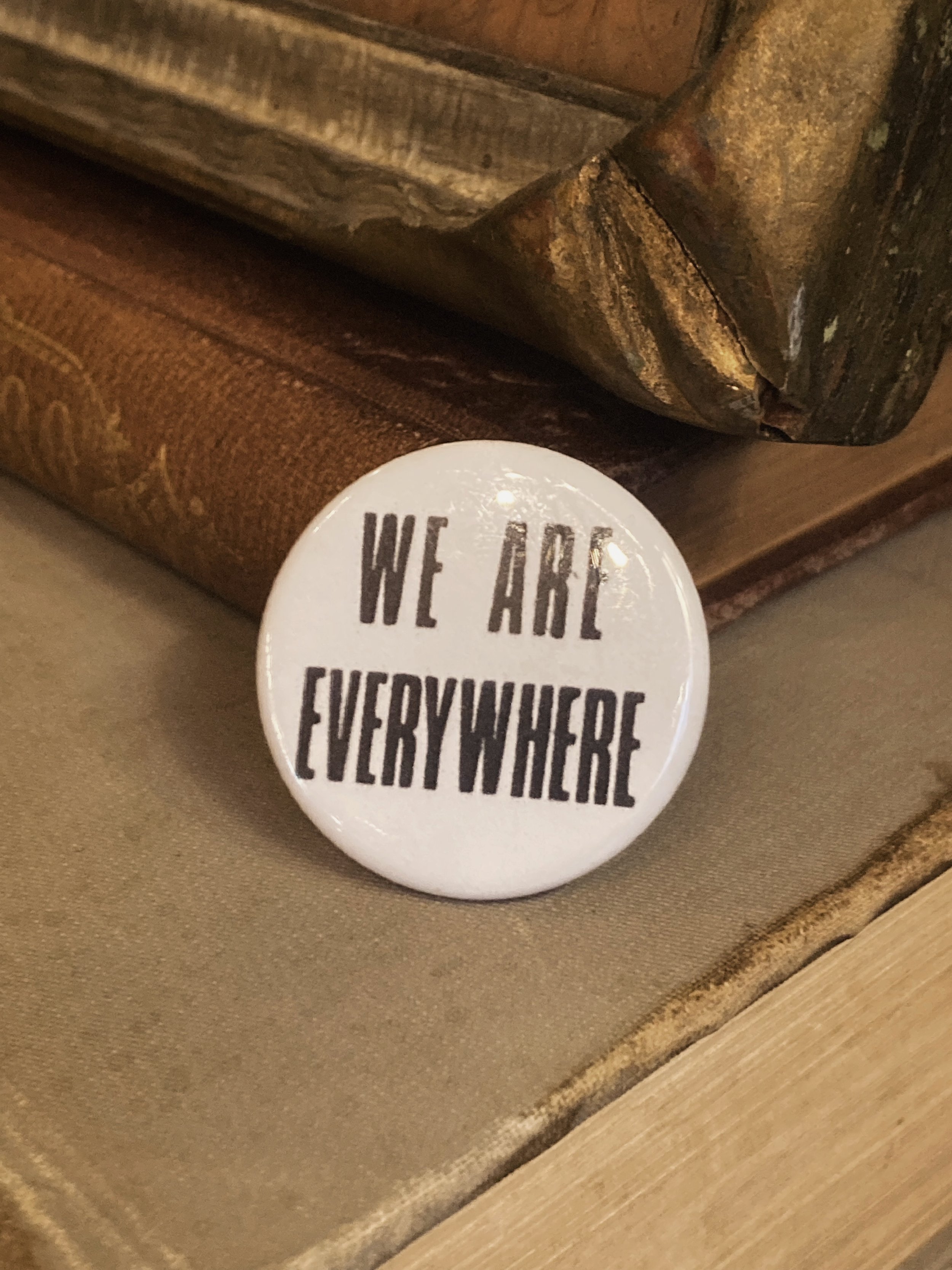 We Are Everywhere Pin