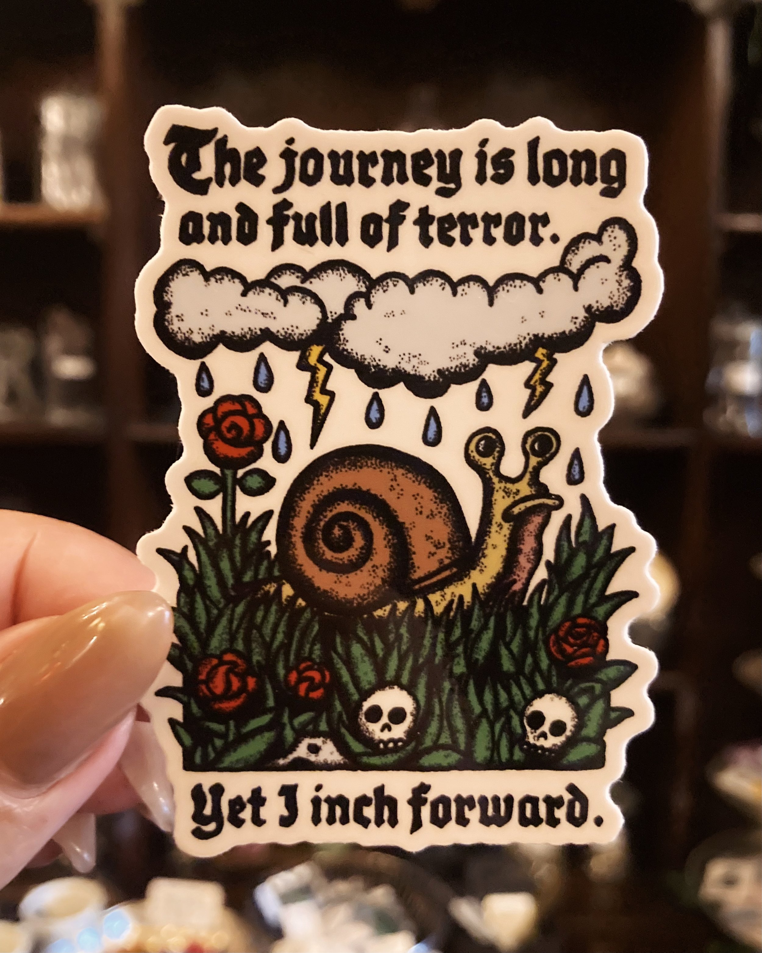 “Yet I Persist” Sticker