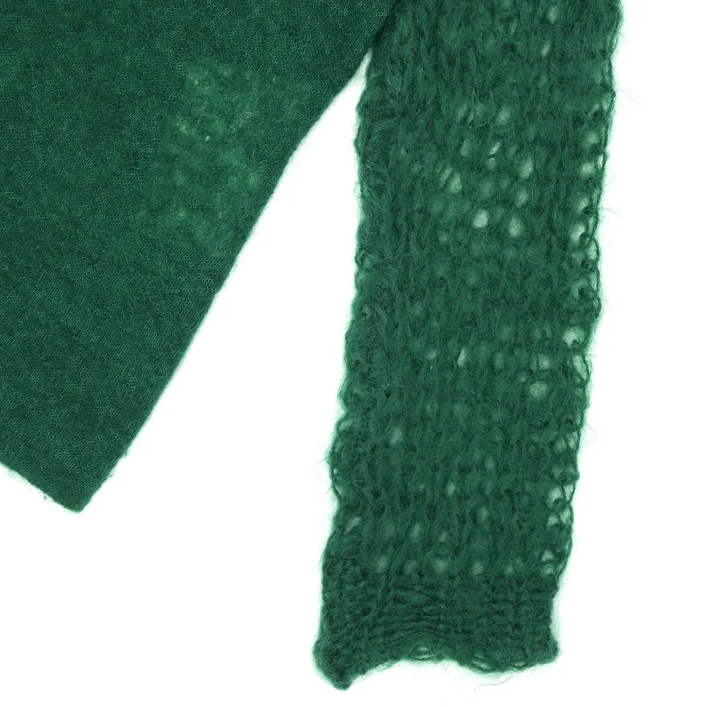 Comme Des Garçons AD2000 Mohair Punk Knit Sweater — DENIMGLASSES