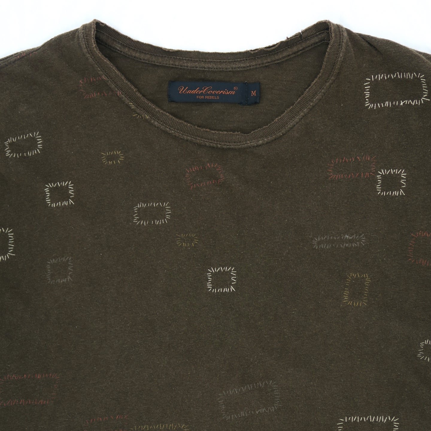 Undercover SS2003 'Scab' Patchwork Printed T-Shirt — DENIMGLASSES