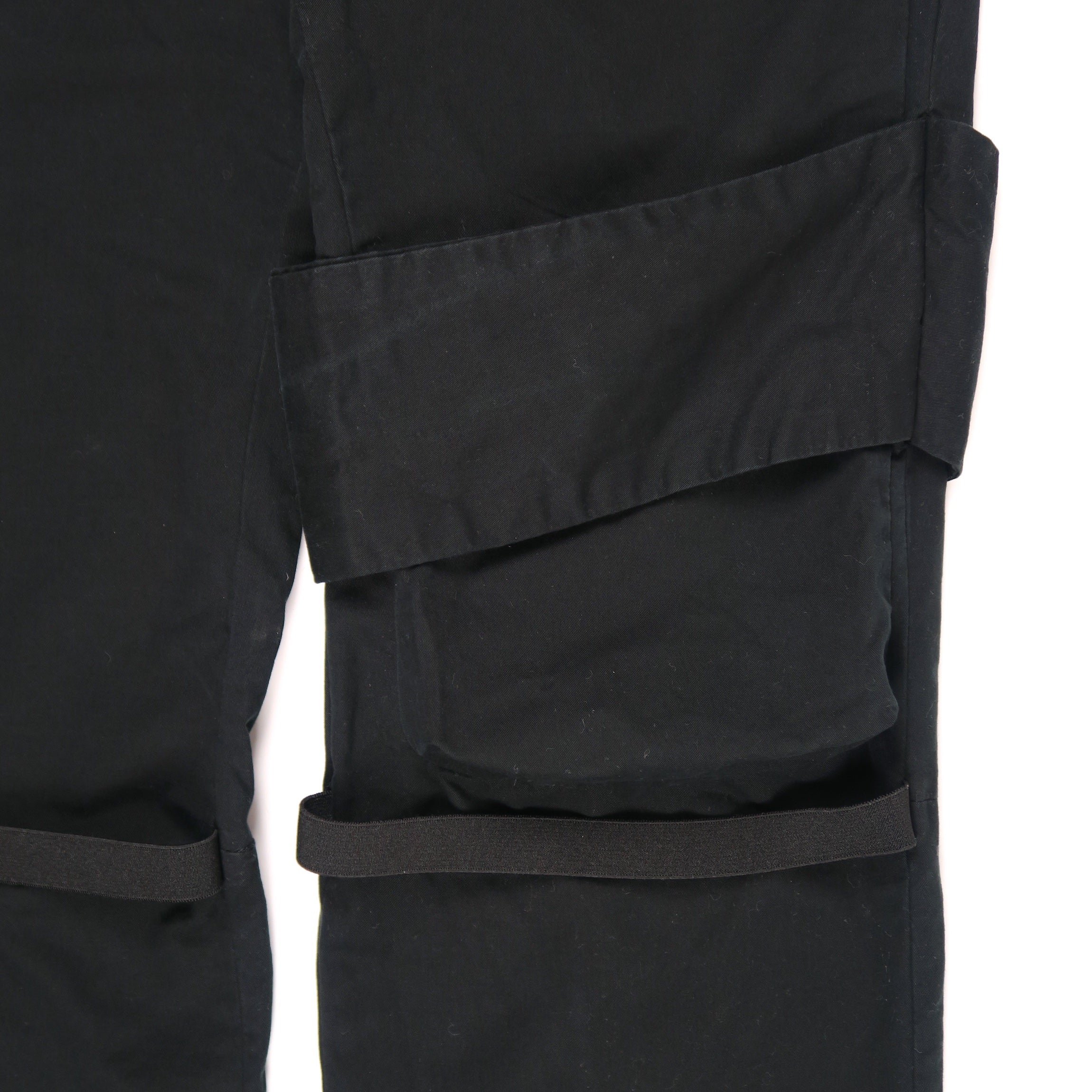 Helmut Lang SS1999 Black Bondage Trousers — DENIMGLASSES