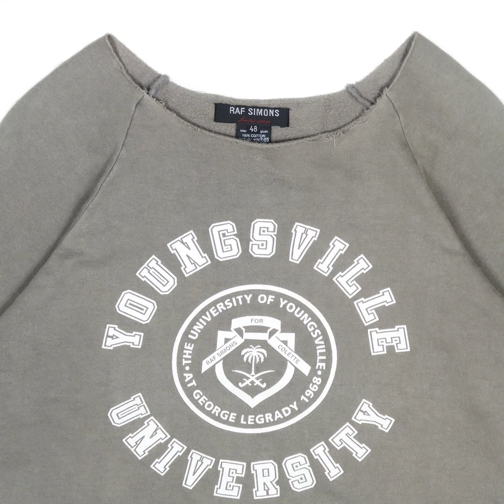 Raf Simons AW1997 “Youngsville University” Sweatshirt — DENIMGLASSES 