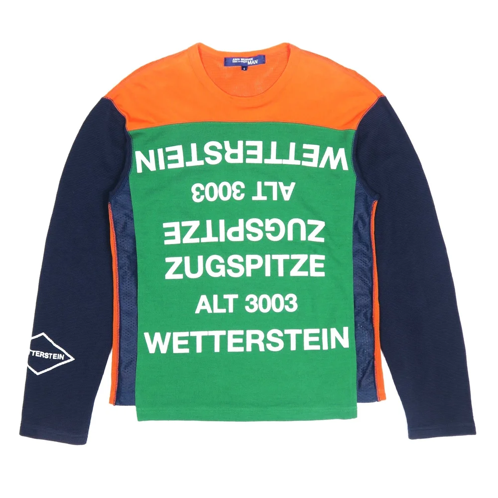 Junya Watanabe AW2005 “Wetterstein” Reconstructed Longsleeve 