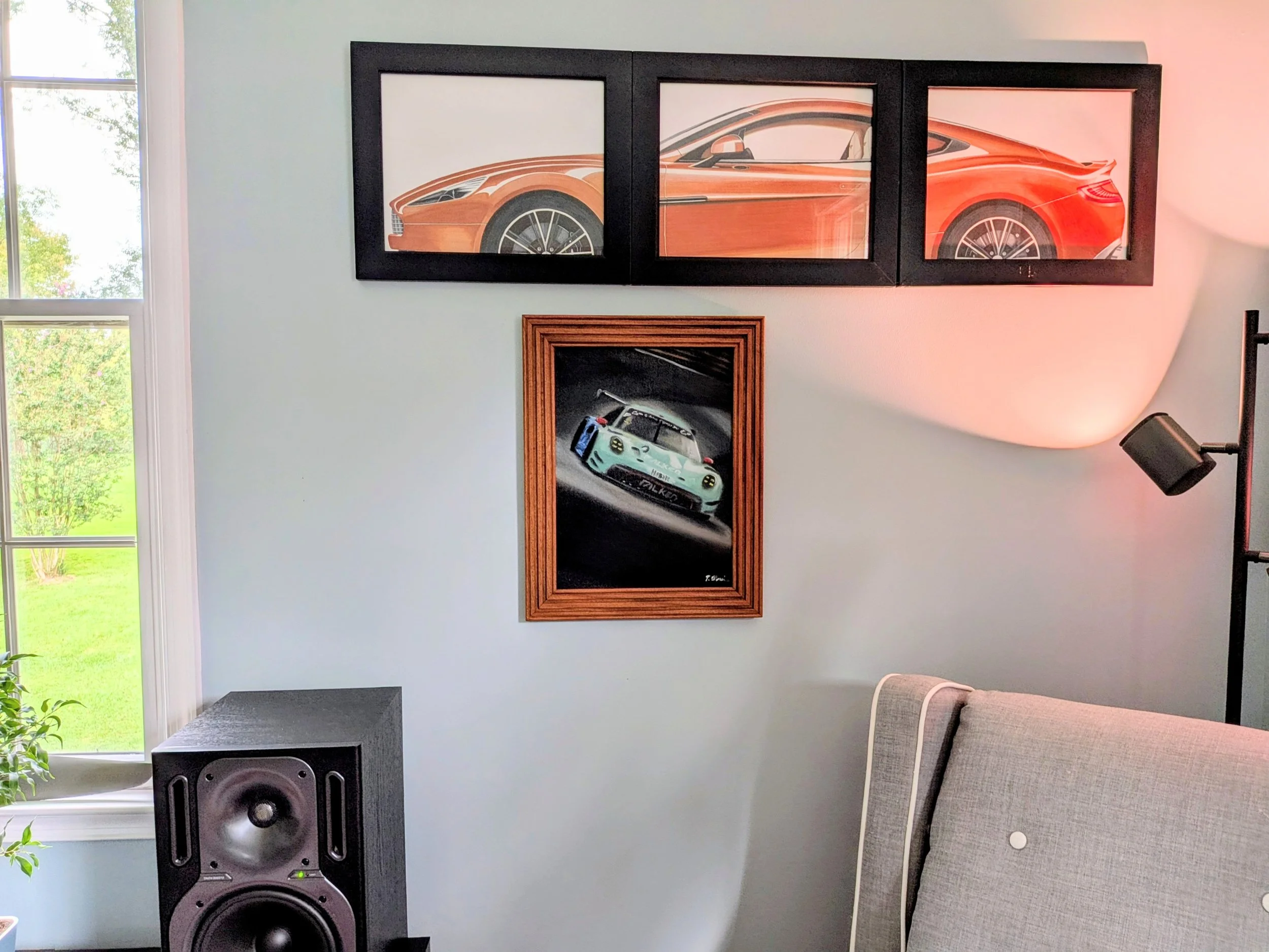 Falken Porsche 911 GT3R Framed 4.jpg