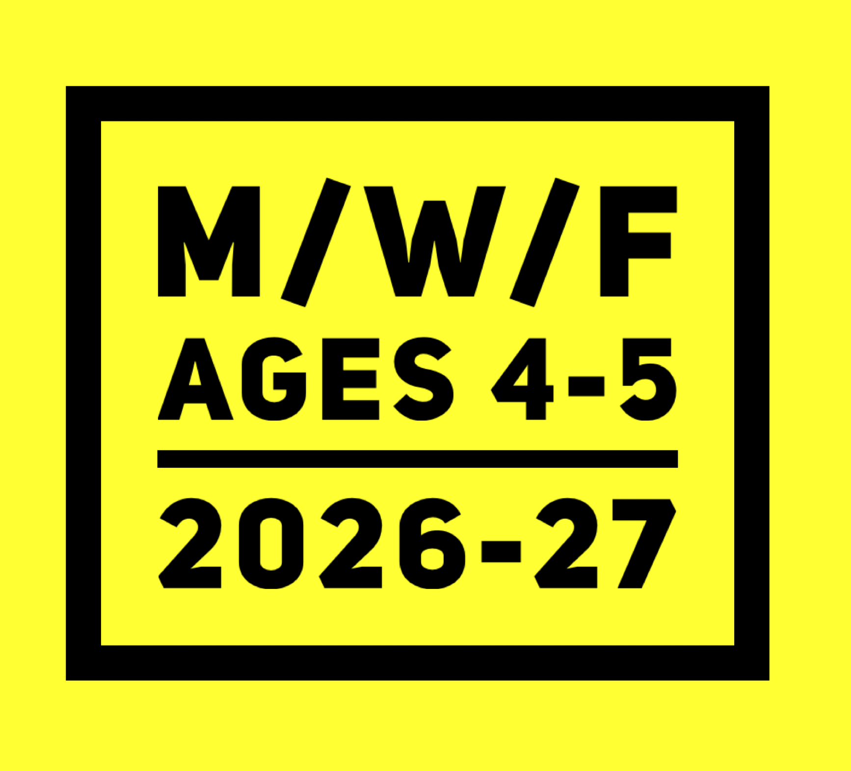 M/W/F 9-11:30 (2026-27)