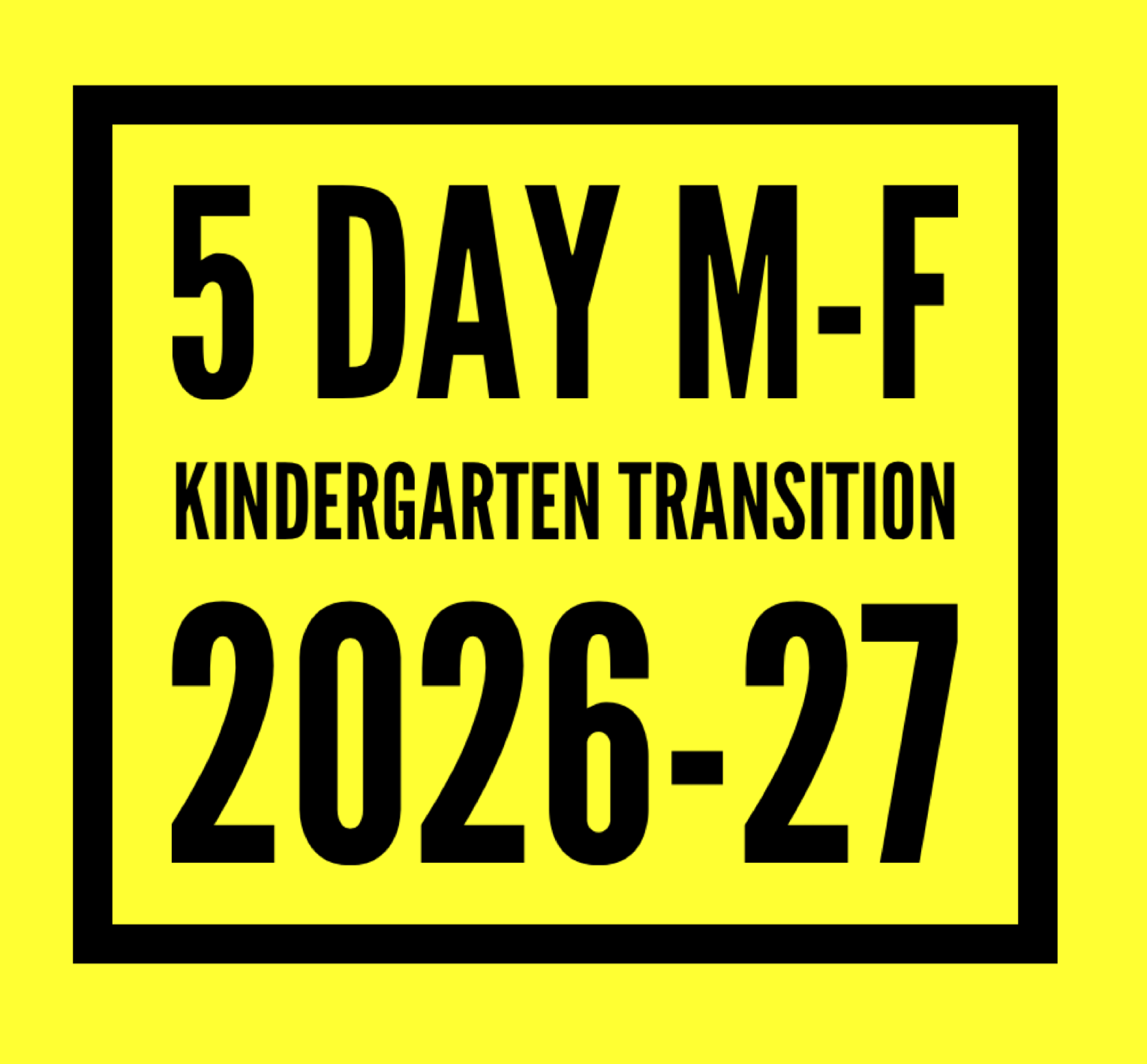 M-F 12:15-2:45 (2026-27)