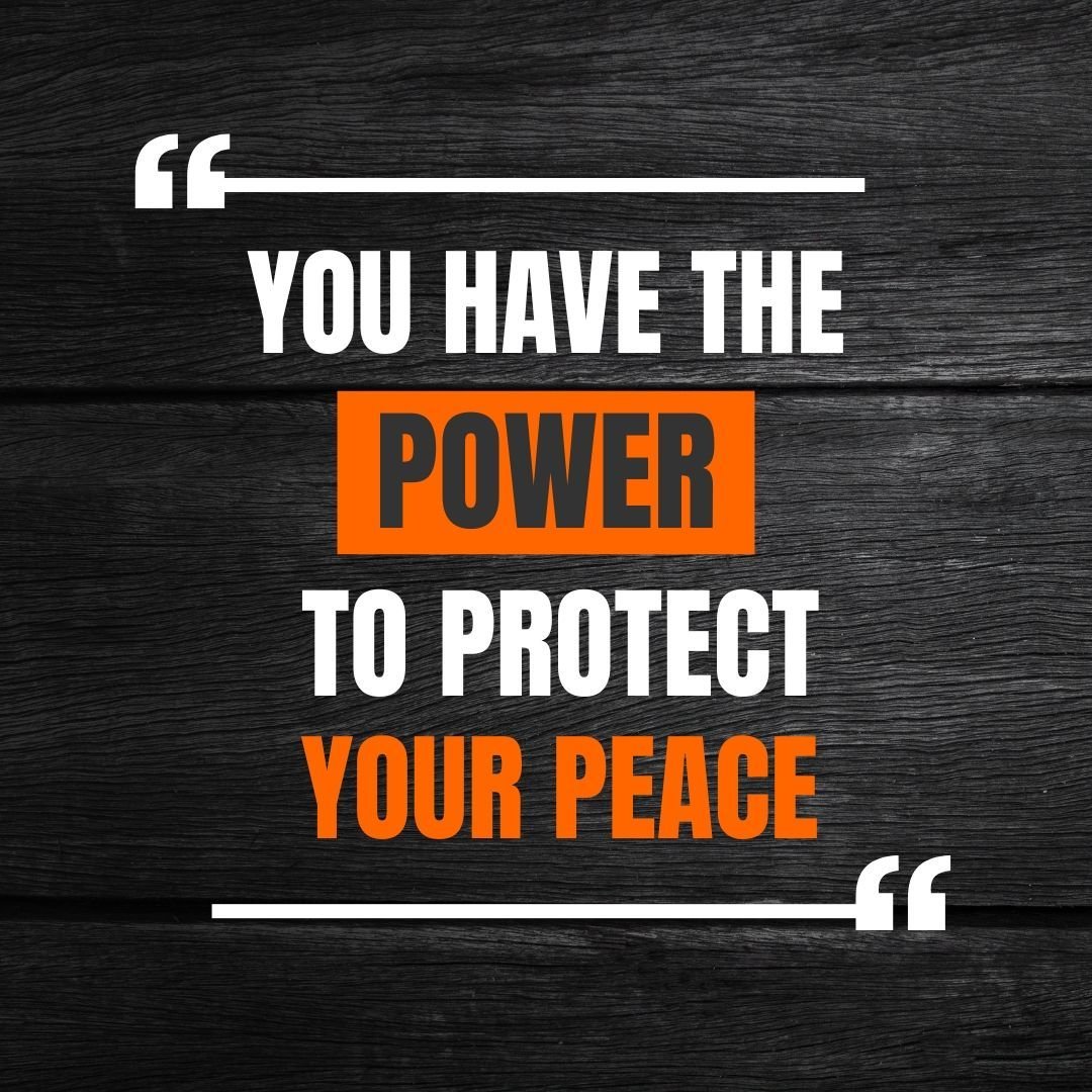 🌟 &quot;Protect your peace! 🛡️ In entrepreneurship, boundaries are key to success. 💼✨

💡 Set boundaries, protect your time, and nurture your creativity. Your peace matters! 🌿 #ProtectYourPeace #EntrepreneurLife #Boundaries #SuccessMindset #Hustl