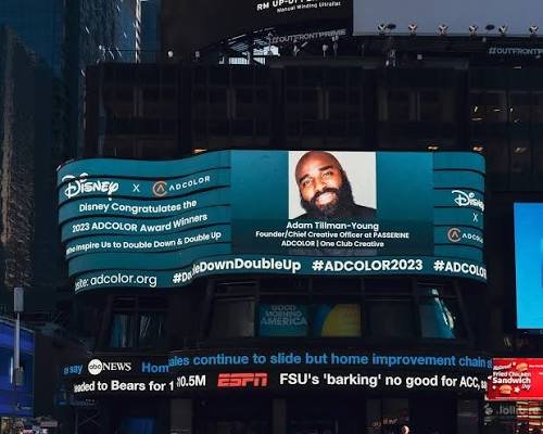 Adam Tillman-Young Honored by AdColor