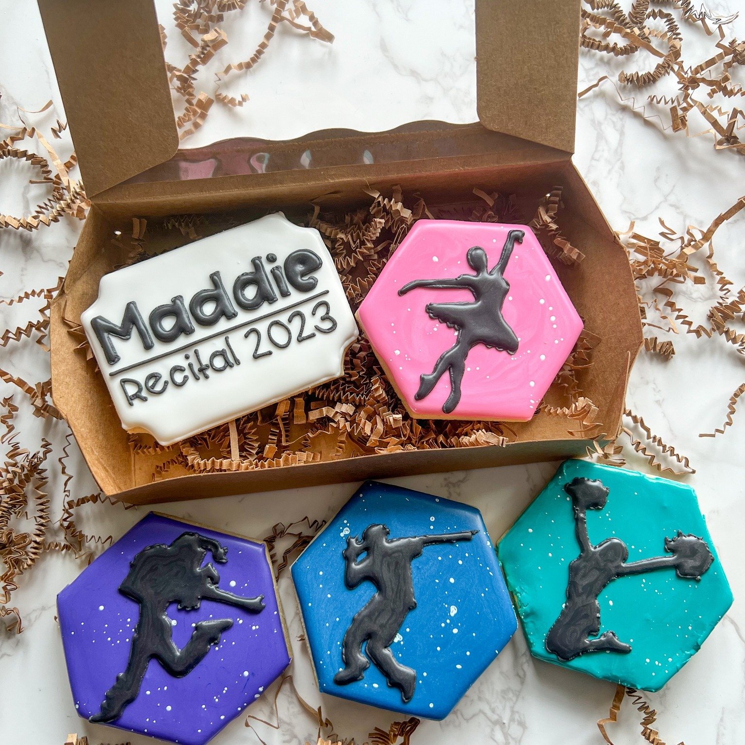 🩰 The Roots end of year recital is coming up! Show your favorite dancer/cheerleader some love with yummy (personalized) cookies! 🩰
&bull;
Link to order in my bio
&bull;
🇮🇱 My heart is always with the people of Israel 🇮🇱 #amyisraelchai #stopjewh