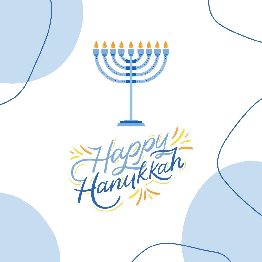 🕎✨ Wishing everyone a bright and beautiful Hanukkah!
May your homes be filled with light, joy, and sweet moments shared with the ones you love.
Chag Sameach! 💙