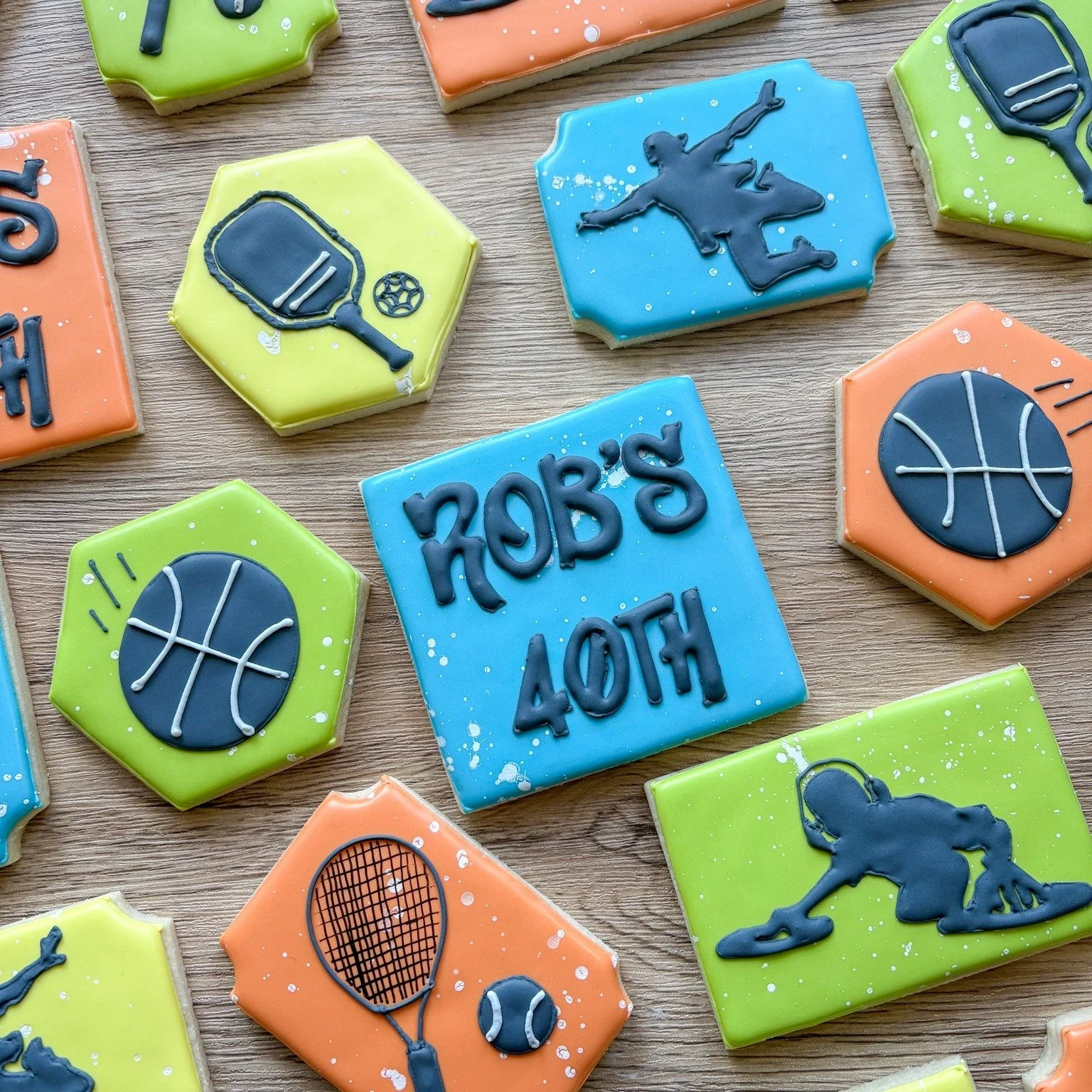 Turning 40 never looked so sweet! 🍪🎂
Celebrate in style with custom 40th birthday cookies &mdash; colorful, festive, and totally Instagram-worthy.
&bull;
#Sweetsbymichelle #sweets #desserts #cookies #customcookies #sugarcookies #sugarcookiemarketin